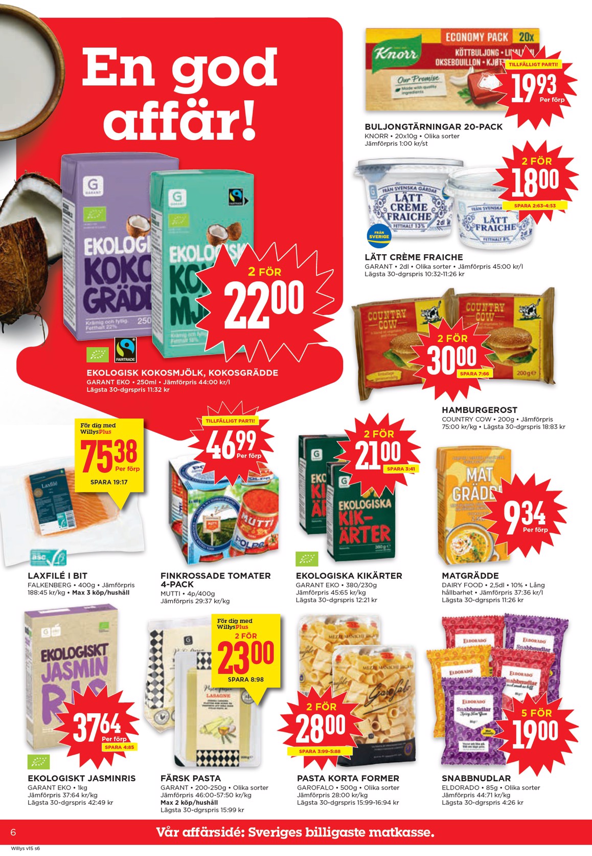 willy-s - Willy's-reklambladet giltigt från 06/04/2026 - 12/04/2026 - page: 6