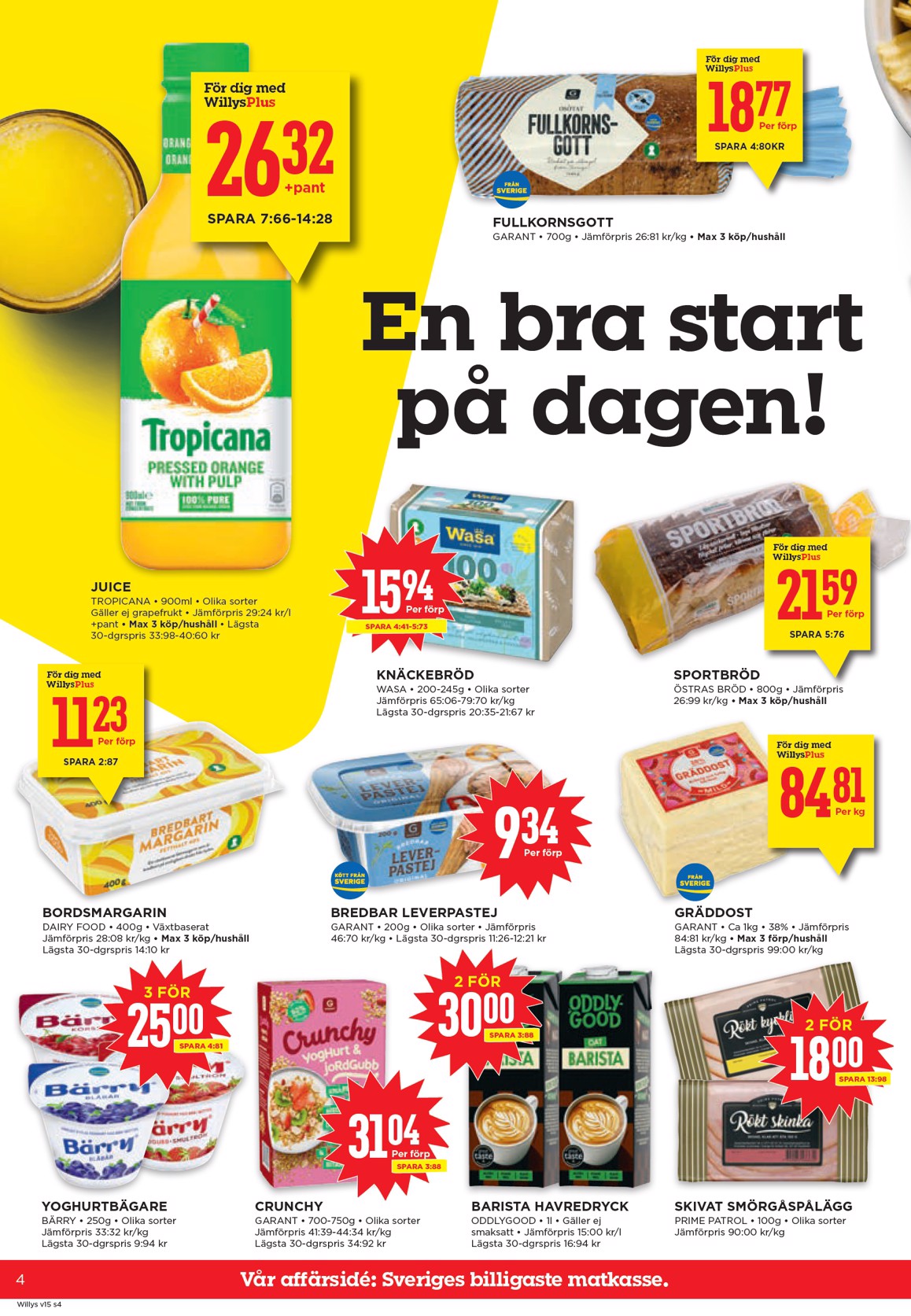 willy-s - Willy's-reklambladet giltigt från 06/04/2026 - 12/04/2026 - page: 4