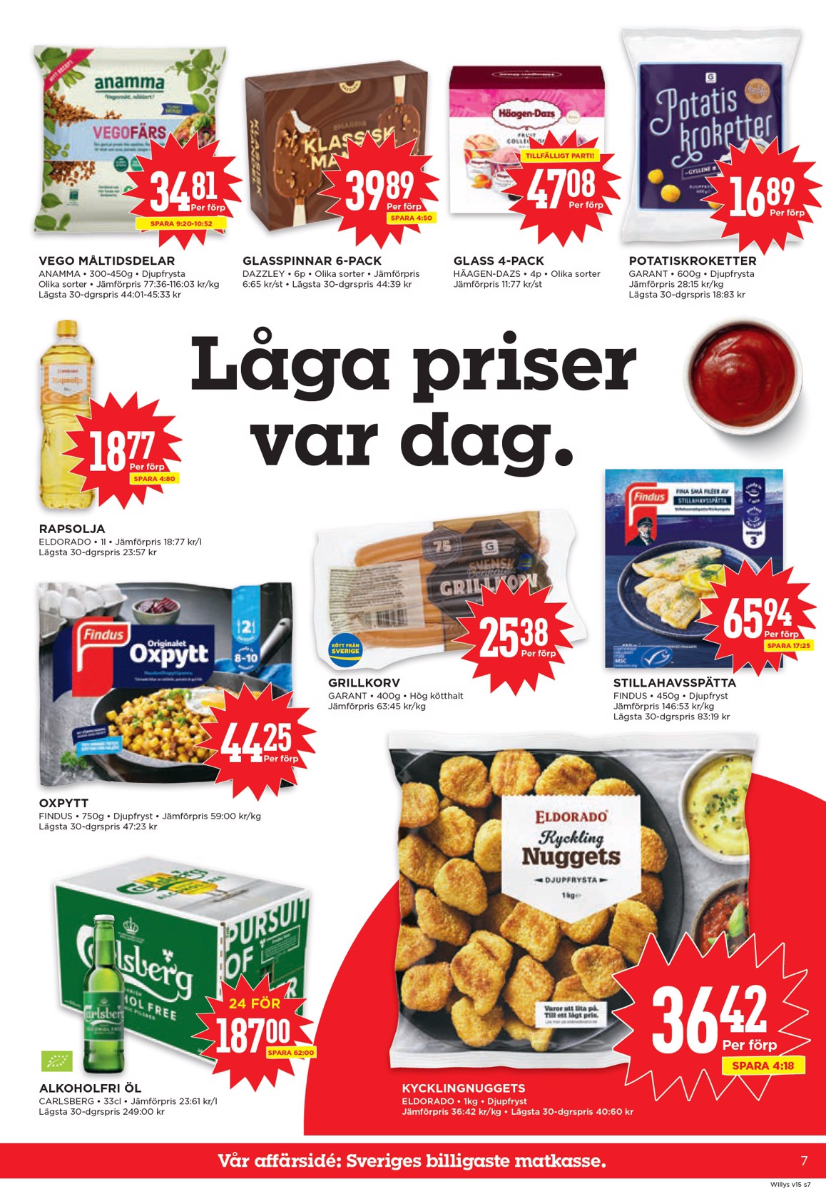 willy-s - Willy's-reklambladet giltigt från 06/04/2026 - 12/04/2026 - page: 7