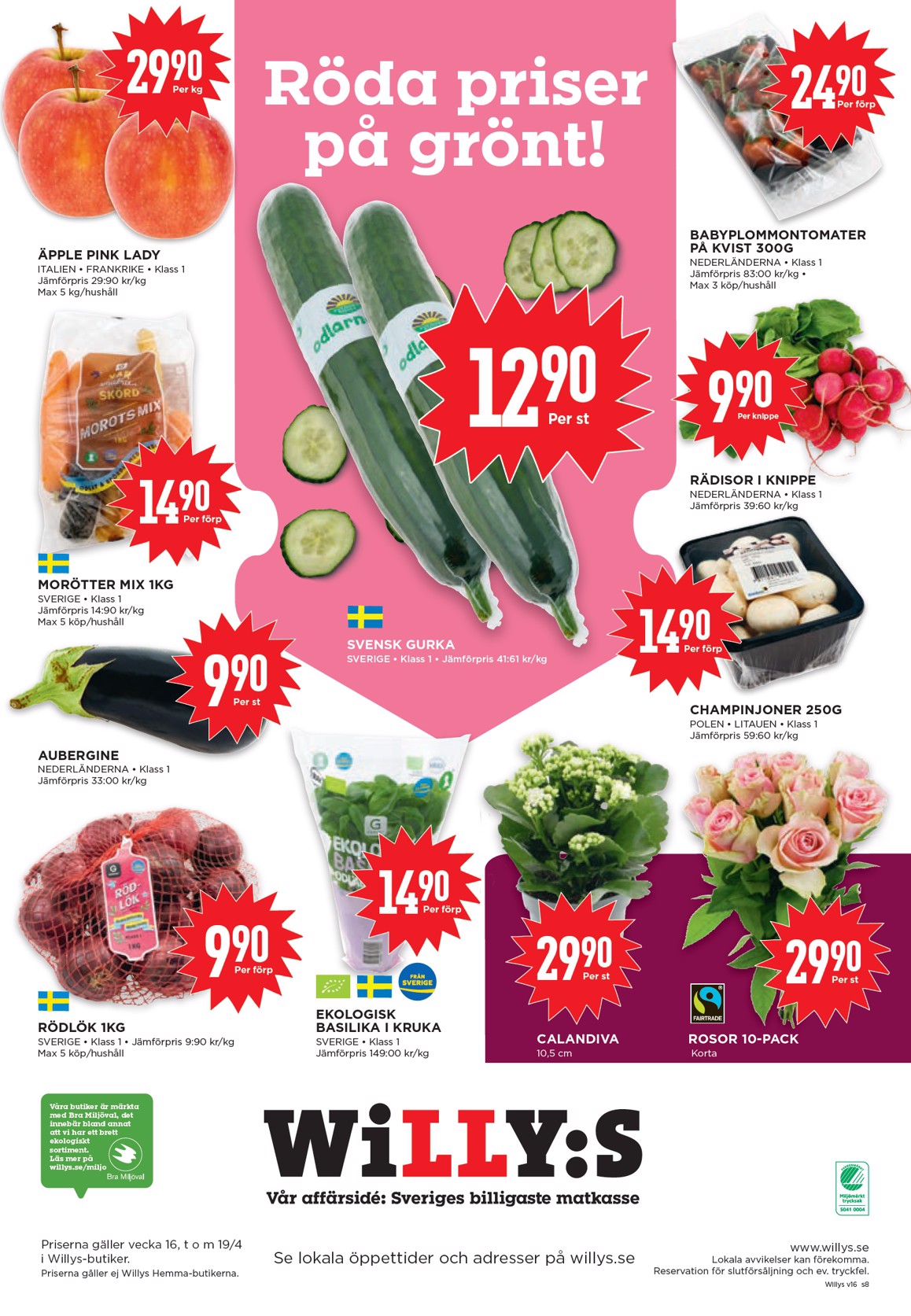 willy-s - Aktuellt Willy's reklamblad giltigt från måndag 13/04/2026 till söndag 19/04/2026 - page: 8