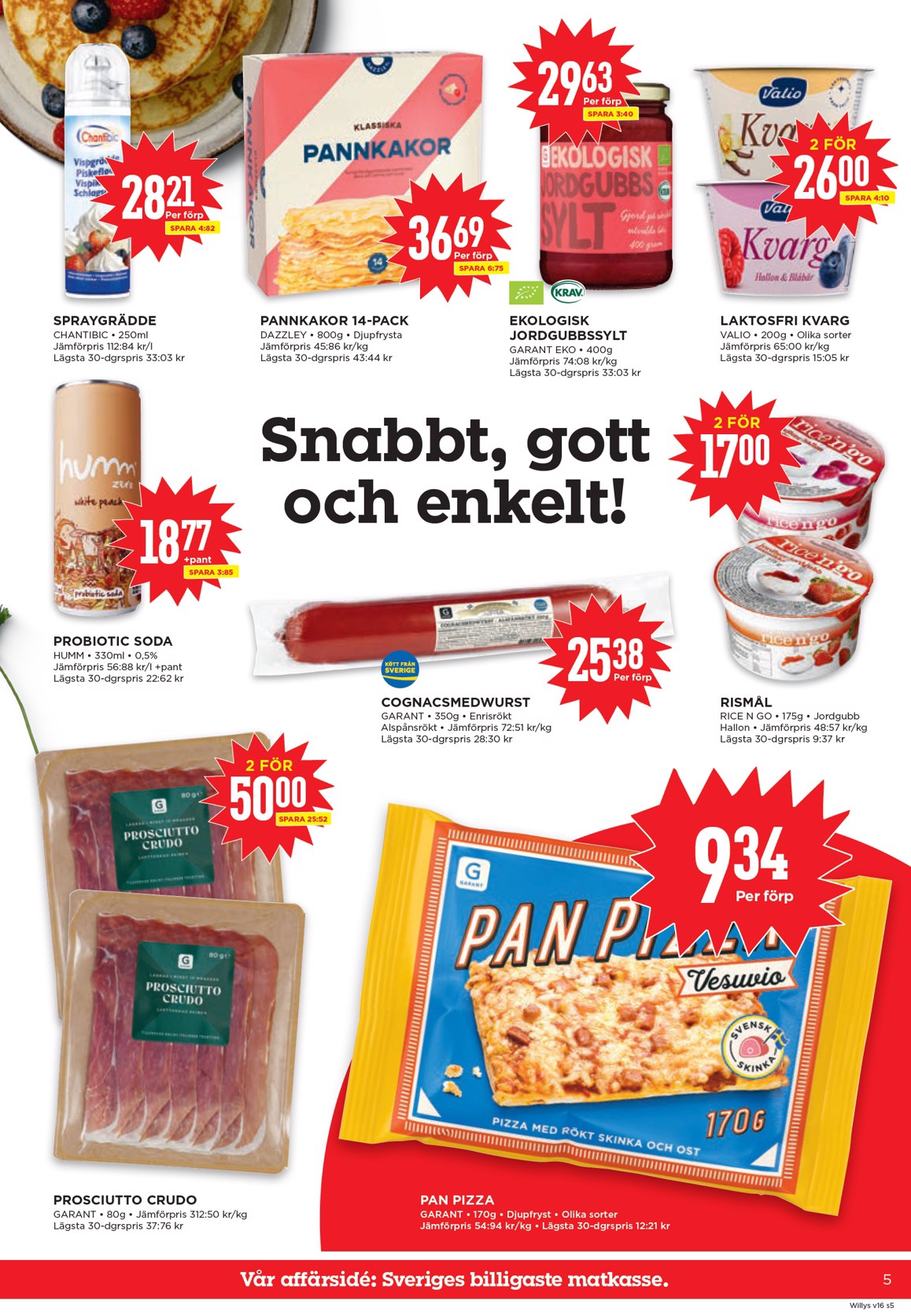 willy-s - Aktuellt Willy's reklamblad giltigt från måndag 13/04/2026 till söndag 19/04/2026 - page: 5