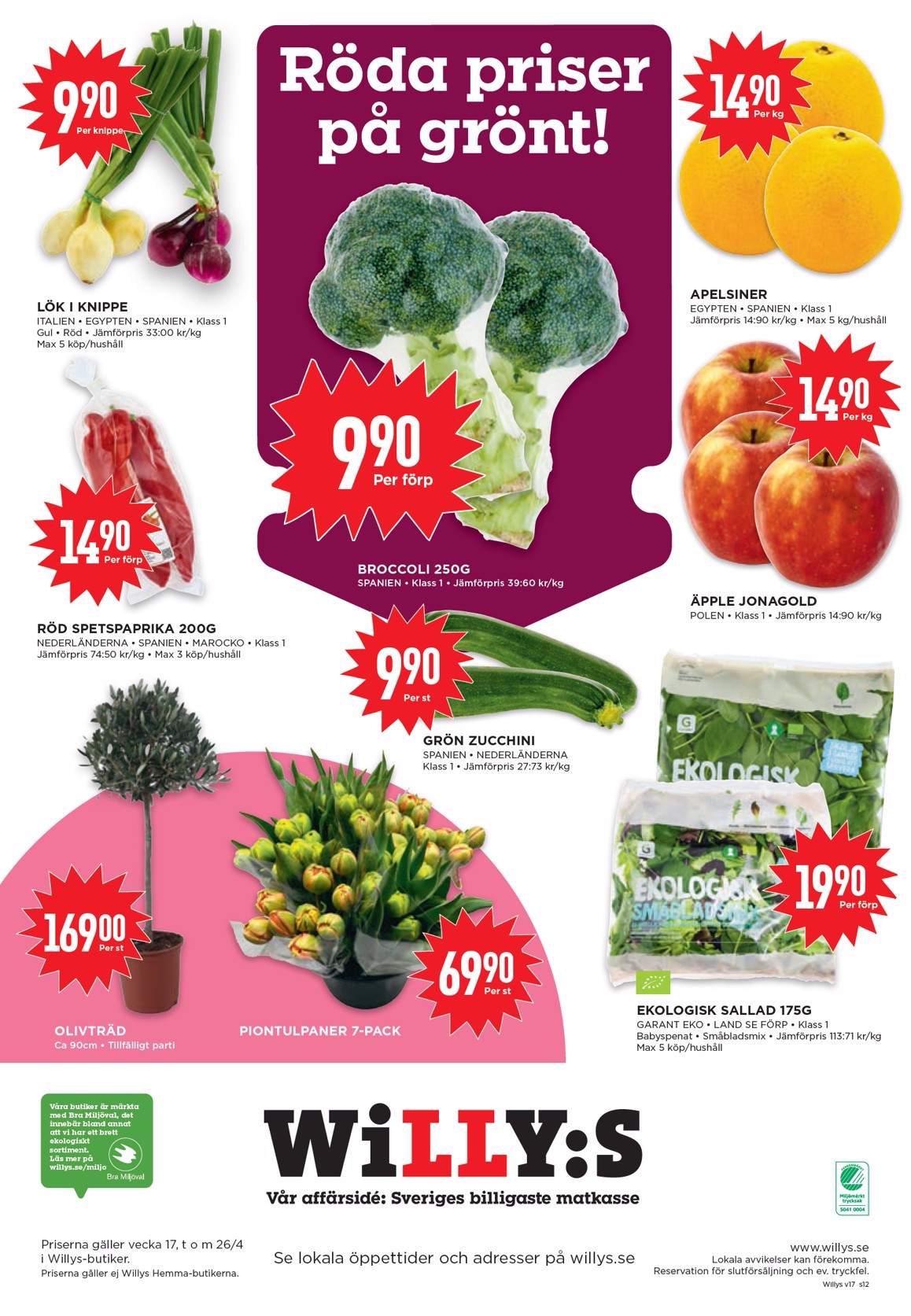 willy-s - Aktuellt Willy's reklamblad giltigt från måndag 20/04/2026 till söndag 26/04/2026 - page: 12
