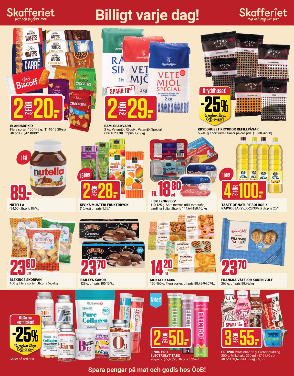 oob - Aktuellt ÖoB reklamblad från måndag, 03/08/2026 till söndag, 09/08/2026 - page: 3