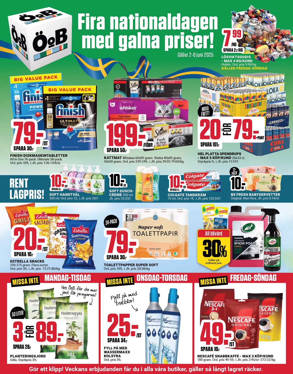 oob - ÖoB-reklambladet giltigt från 02/06 - 08/06
