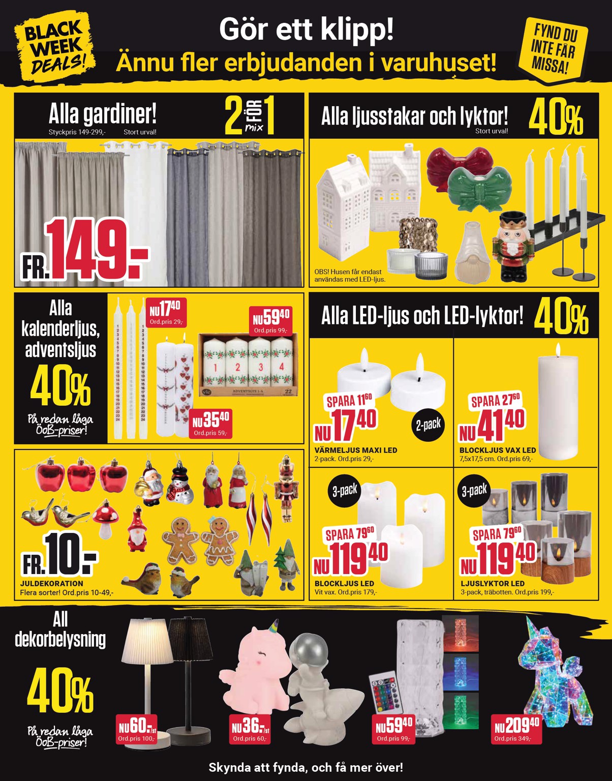 oob - ÖoB-reklambladet giltigt från 24/11 - 30/11 - page: 9