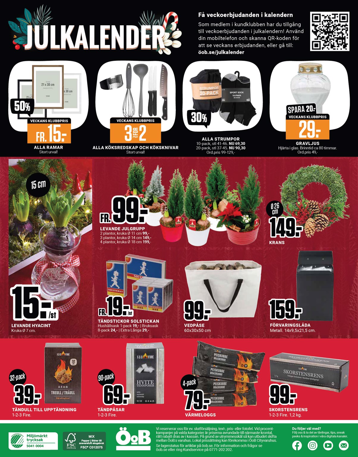 oob - ÖoB-reklambladet giltigt från 15/12 - 24/12 - page: 16