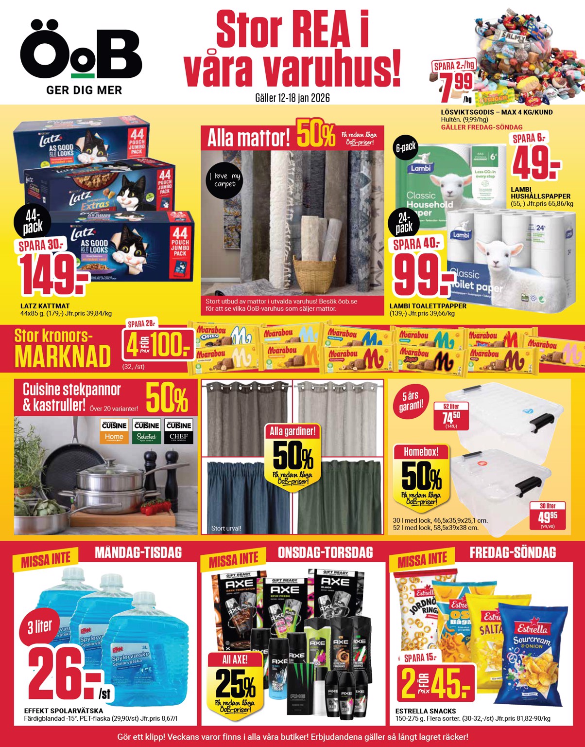 oob - ÖoB-reklambladet giltigt från 12/01 - 18/01