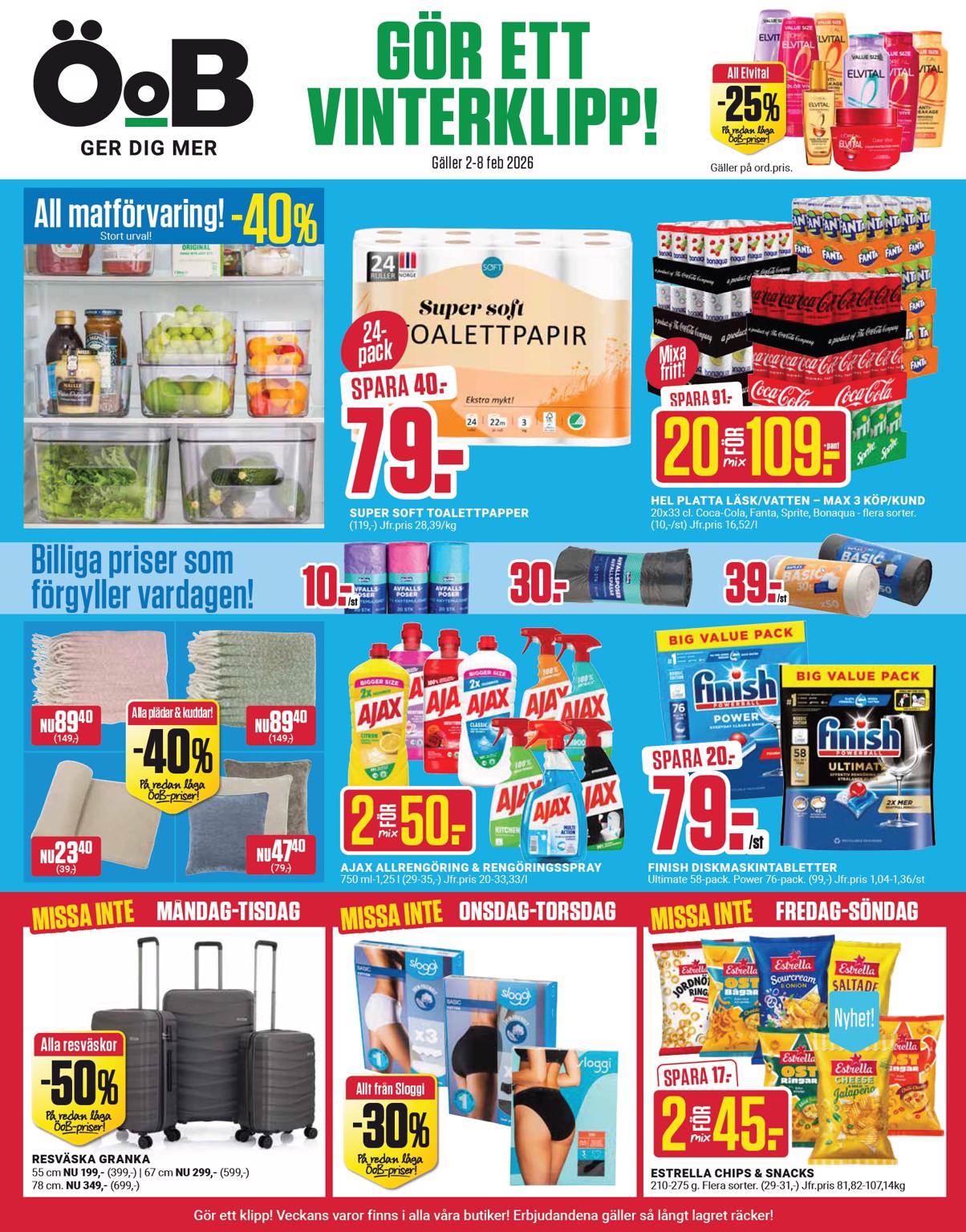 oob - ÖoB-reklambladet giltigt från 02/02/2026 - 08/02/2026