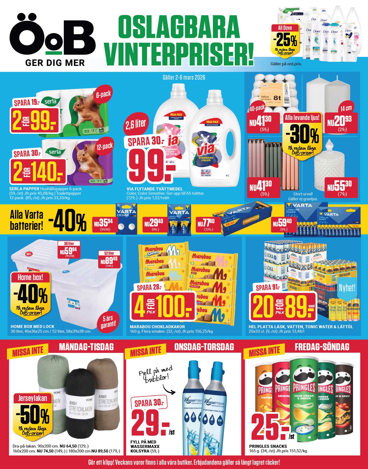 oob - ÖoB-reklambladet giltigt från 02/03/2026 - 08/03/2026