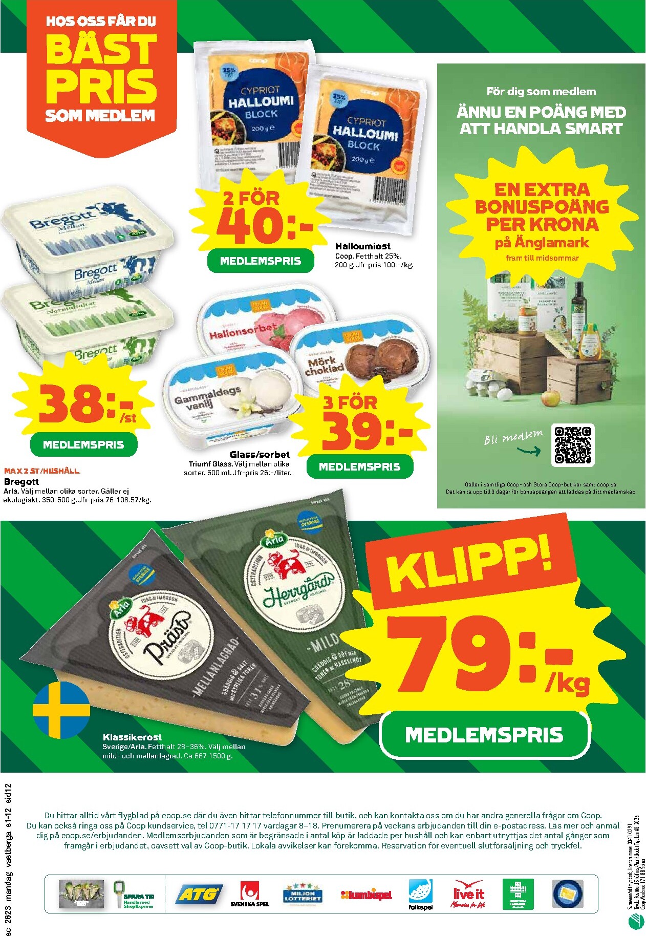 coop - Nytt Stora Coop reklamblad från måndag, 01/06/2026 till söndag, 07/06/2026 - page: 12
