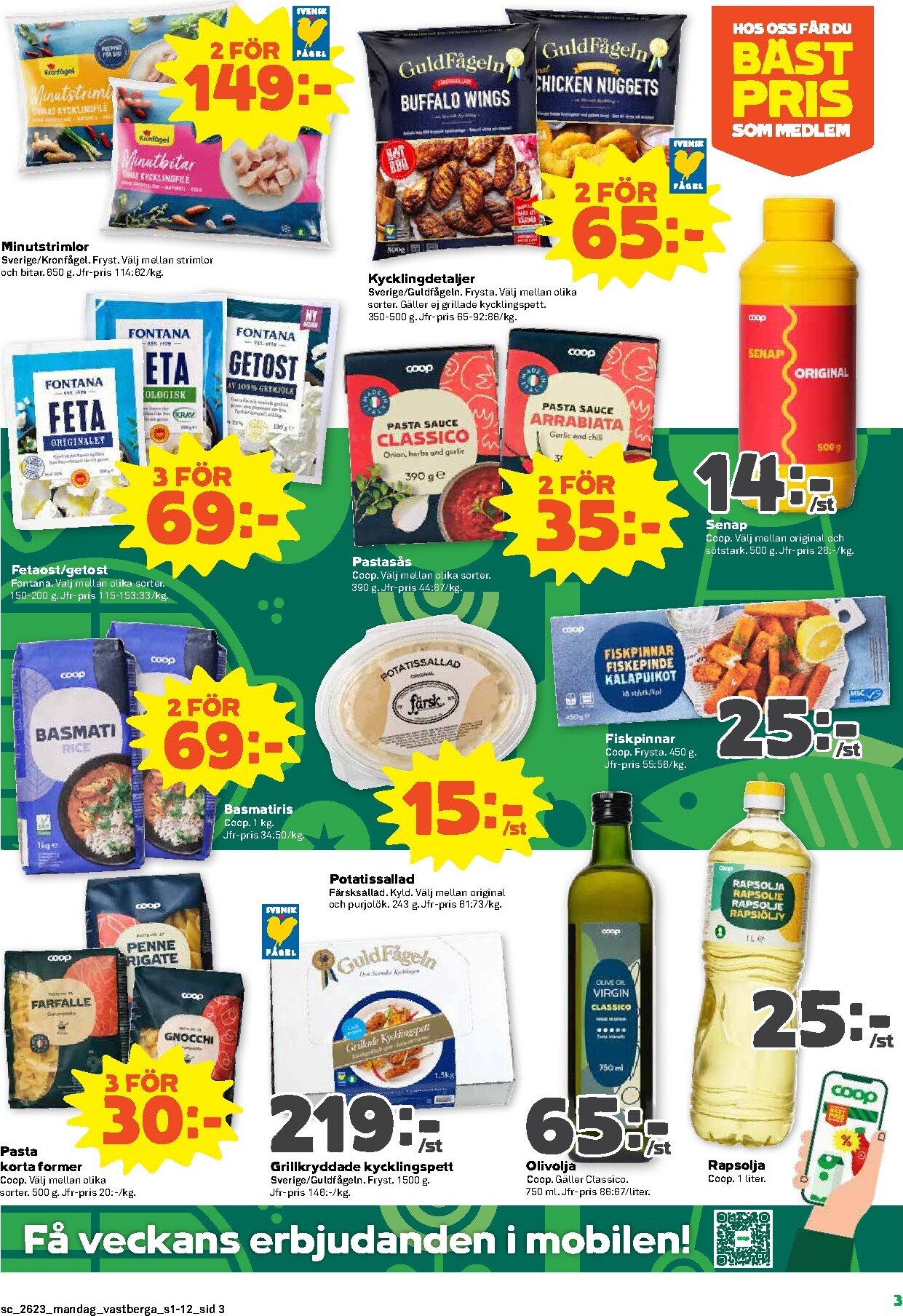 coop - Nytt Stora Coop reklamblad från måndag, 01/06/2026 till söndag, 07/06/2026 - page: 3