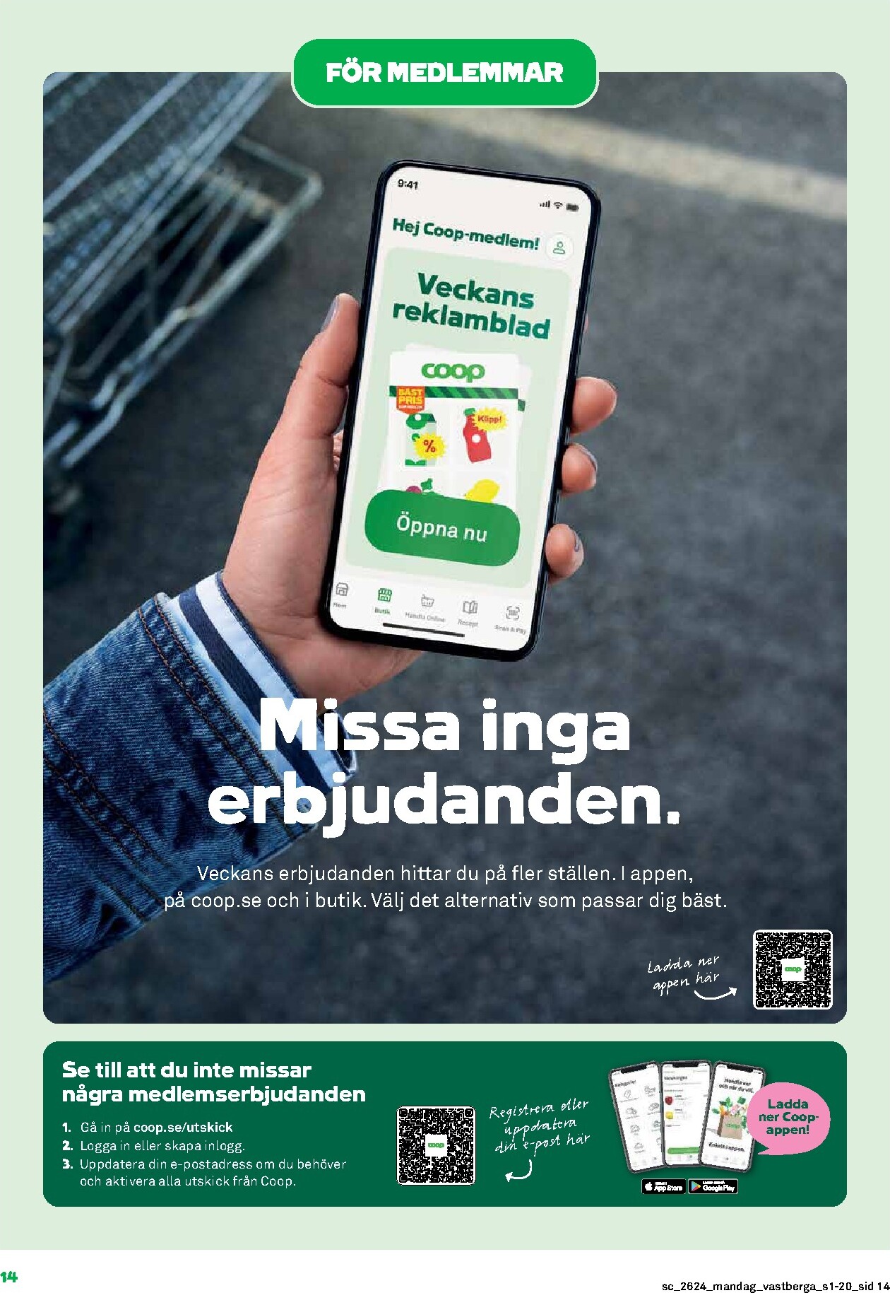 coop - Nytt Stora Coop reklamblad från måndag, 08/06/2026 till söndag, 14/06/2026 - page: 14