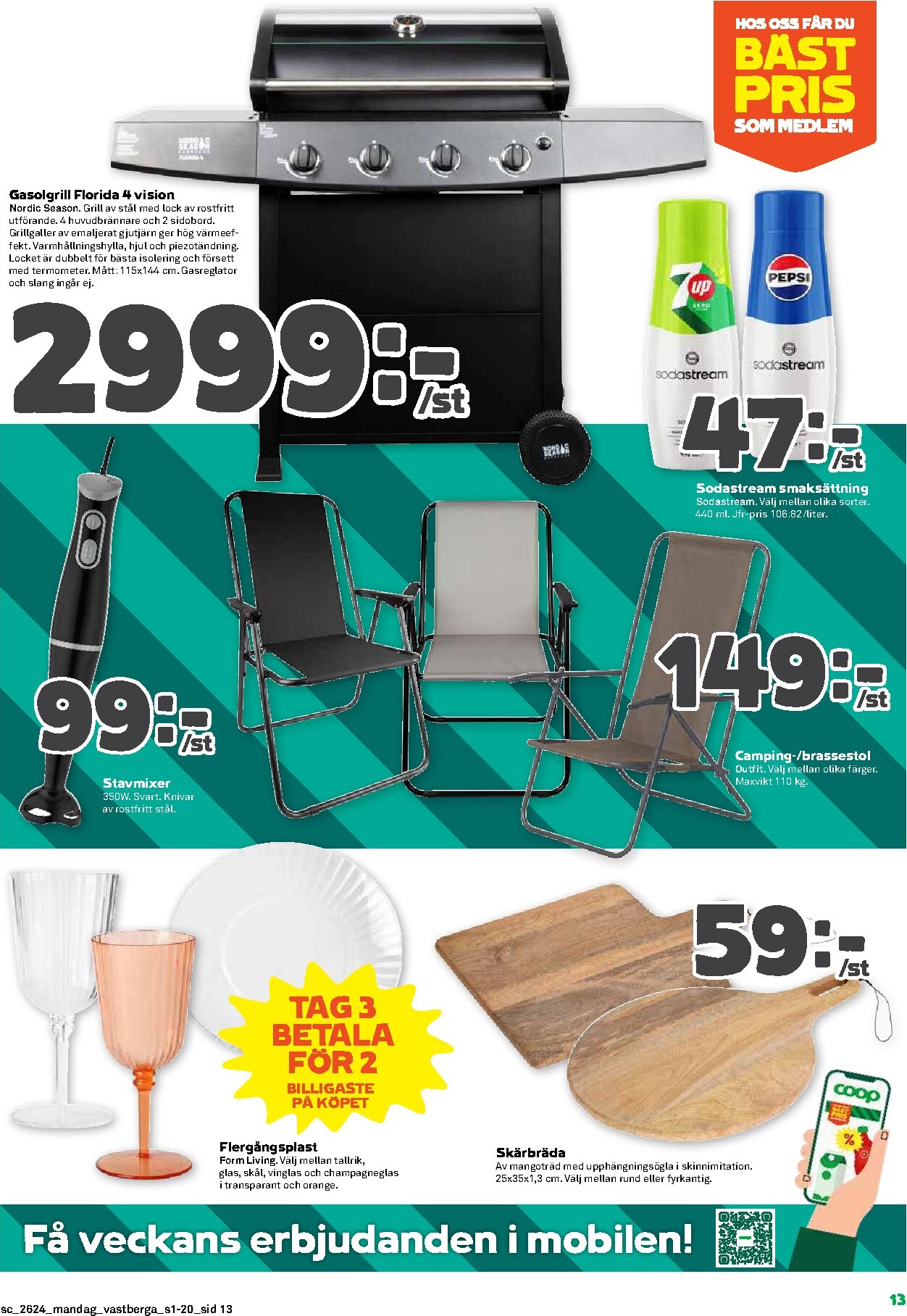 coop - Nytt Stora Coop reklamblad från måndag, 08/06/2026 till söndag, 14/06/2026 - page: 13