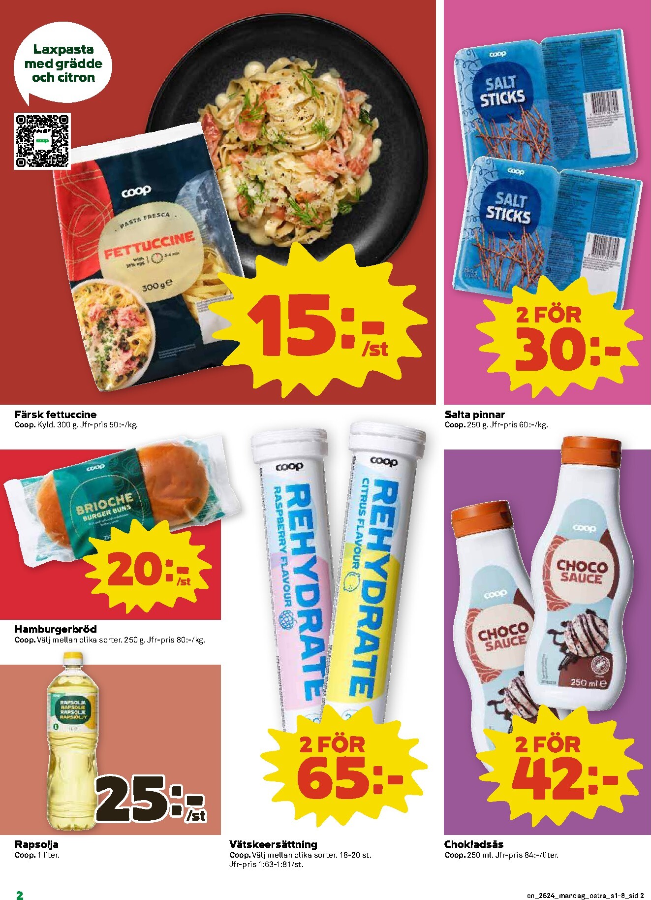 coop - Nytt Coop reklamblad från måndag, 08/06/2026 till söndag, 14/06/2026 - page: 2