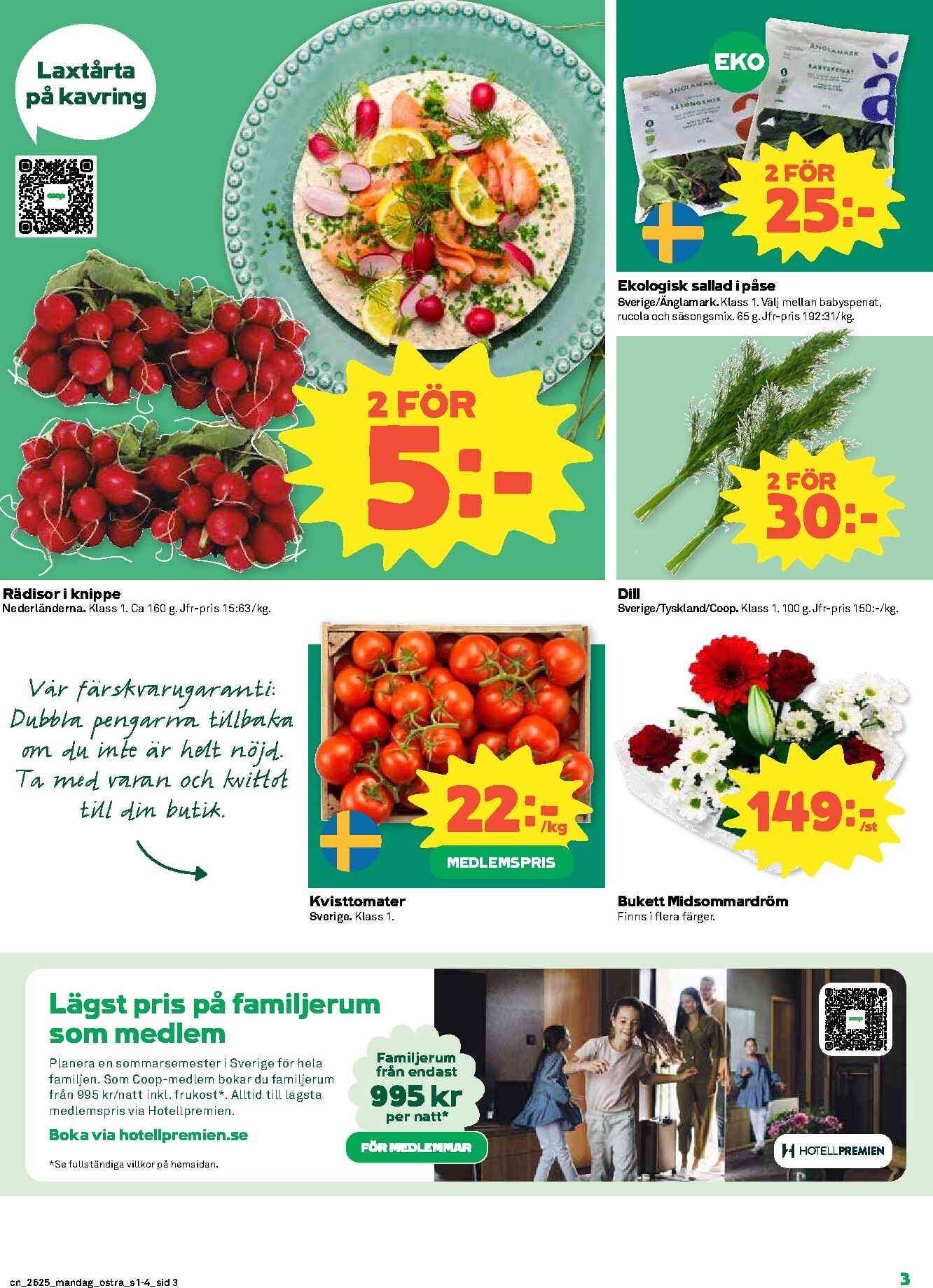 coop - Nytt Coop reklamblad från måndag, 15/06/2026 till söndag, 21/06/2026 - page: 3