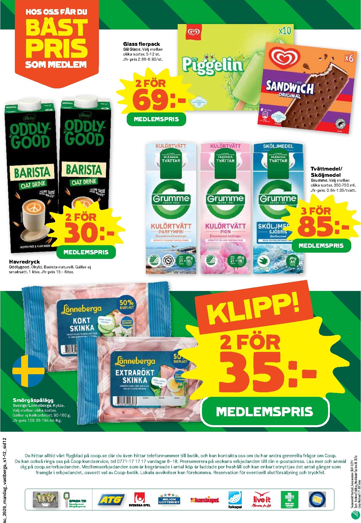 coop - Nytt Stora Coop reklamblad från måndag, 22/06/2026 till söndag, 28/06/2026 - page: 12