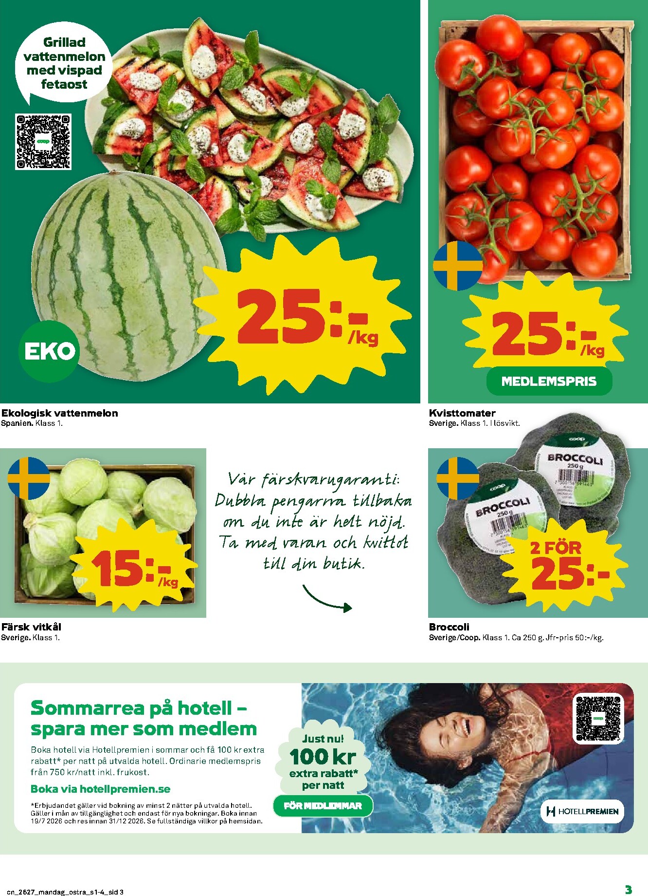 coop - Nytt Coop reklamblad från måndag, 29/06/2026 till söndag, 05/07/2026 - page: 3