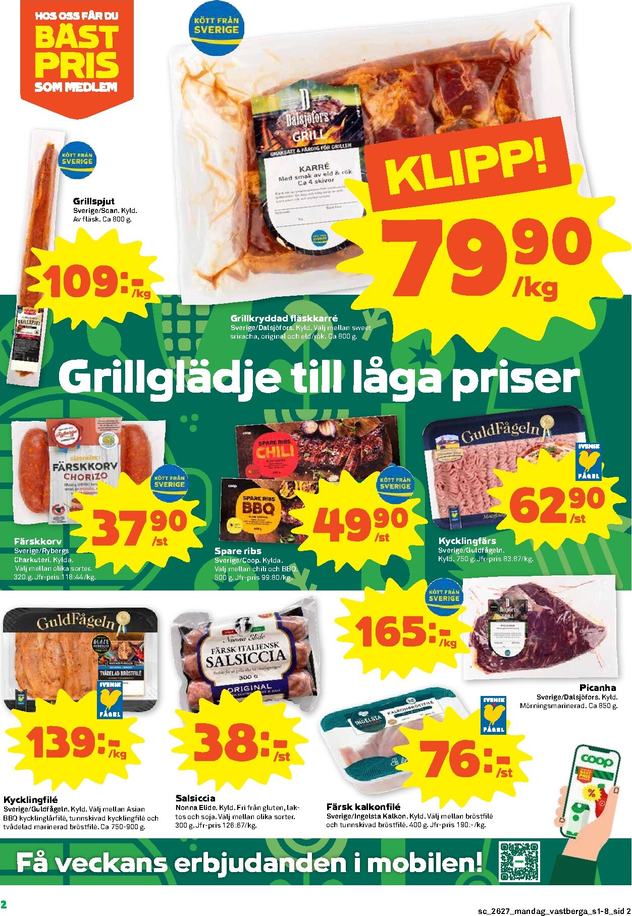 coop - Nytt Stora Coop reklamblad från måndag, 29/06/2026 till söndag, 05/07/2026 - page: 2