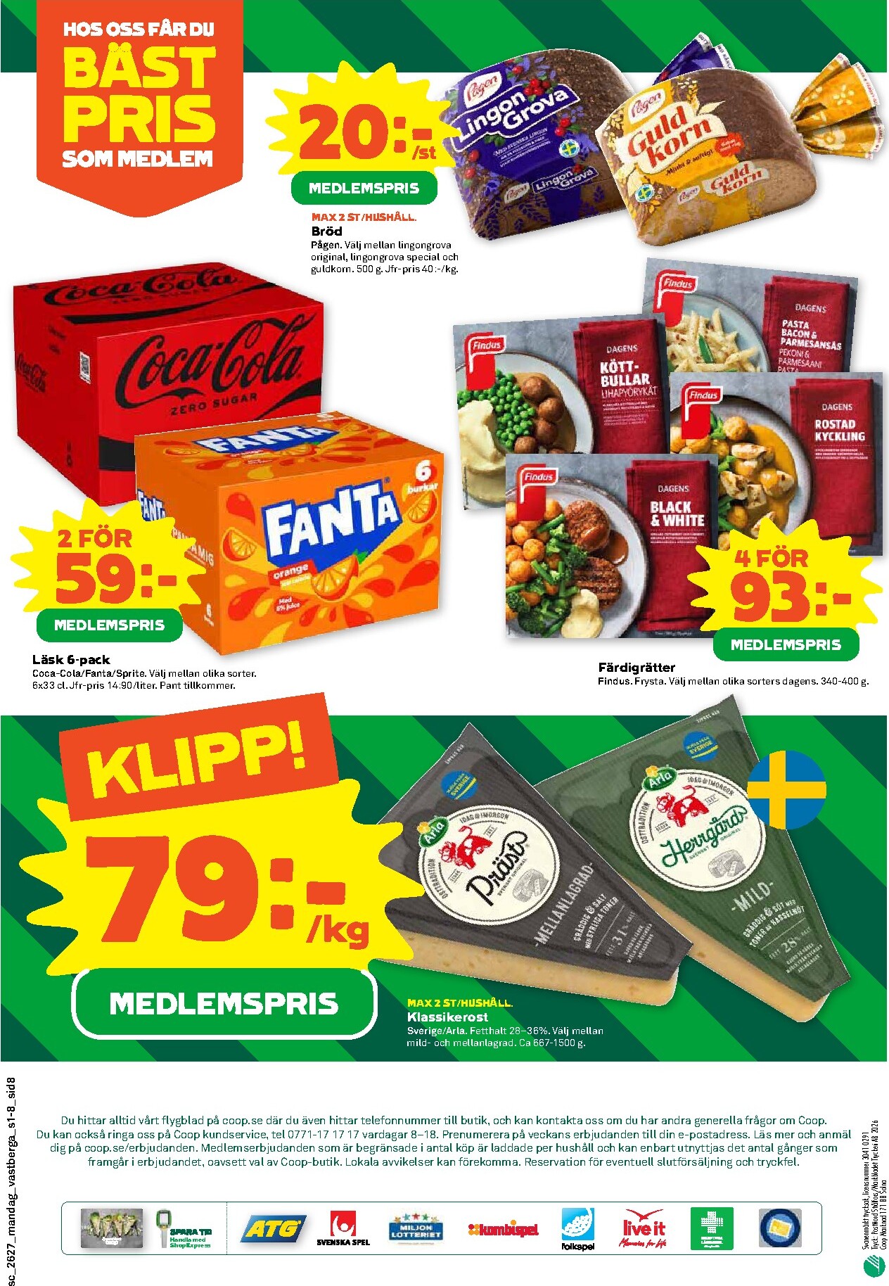 coop - Nytt Stora Coop reklamblad från måndag, 29/06/2026 till söndag, 05/07/2026 - page: 8