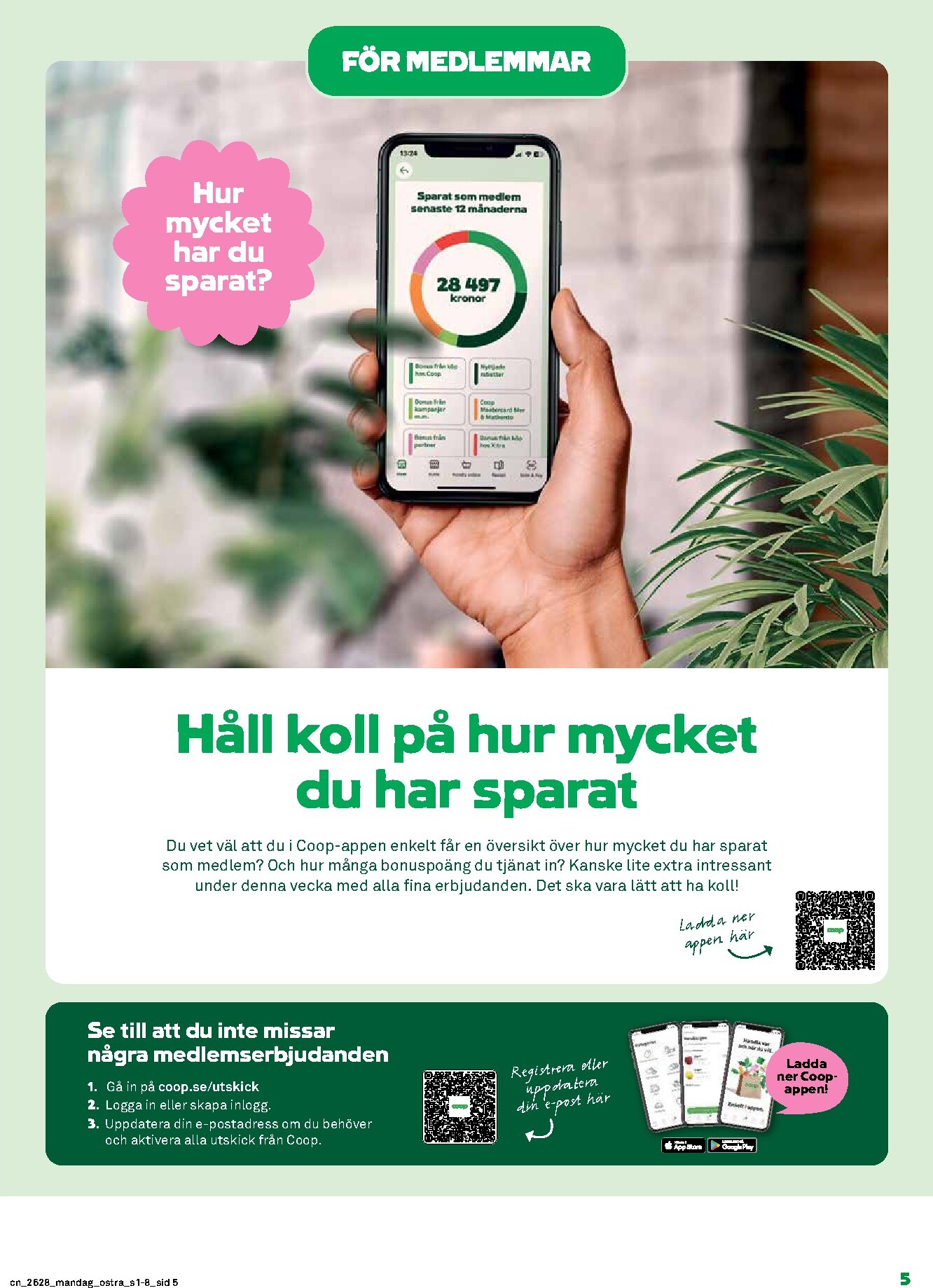 coop - Nytt Coop reklamblad från måndag, 06/07/2026 till söndag, 12/07/2026 - page: 5