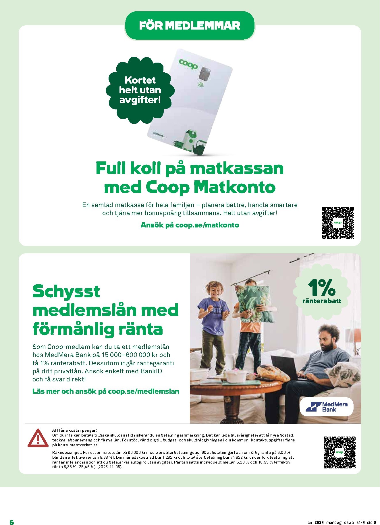 coop - Nytt Coop reklamblad från måndag, 06/07/2026 till söndag, 12/07/2026 - page: 6