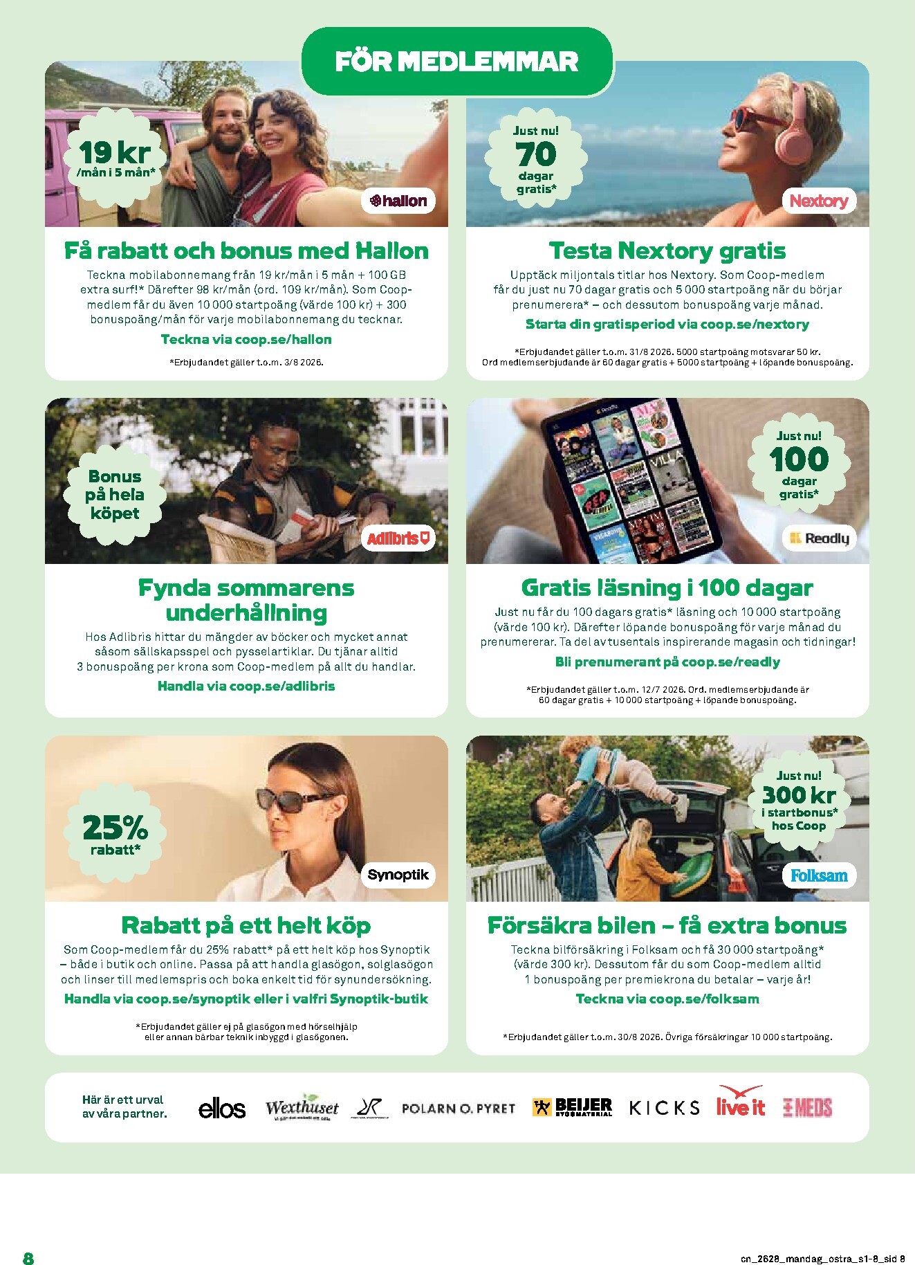 coop - Nytt Coop reklamblad från måndag, 06/07/2026 till söndag, 12/07/2026 - page: 8