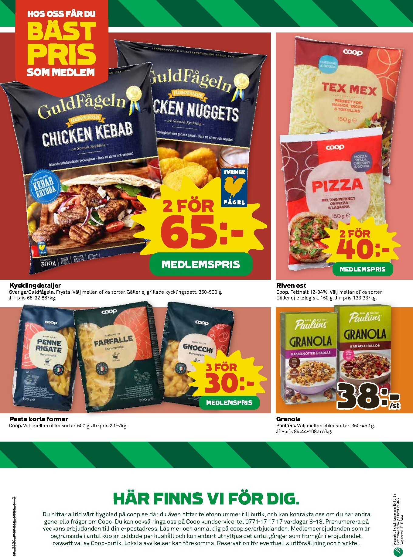 coop - Nytt Coop reklamblad från måndag, 06/07/2026 till söndag, 12/07/2026 - page: 4