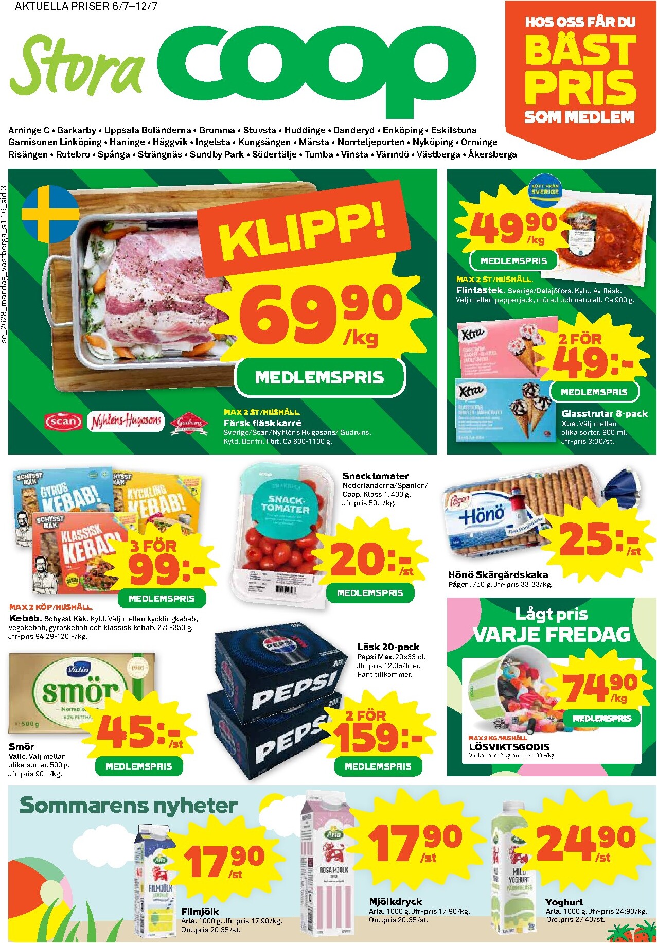 coop - Nytt Stora Coop reklamblad från måndag, 06/07/2026 till söndag, 12/07/2026 - page: 3