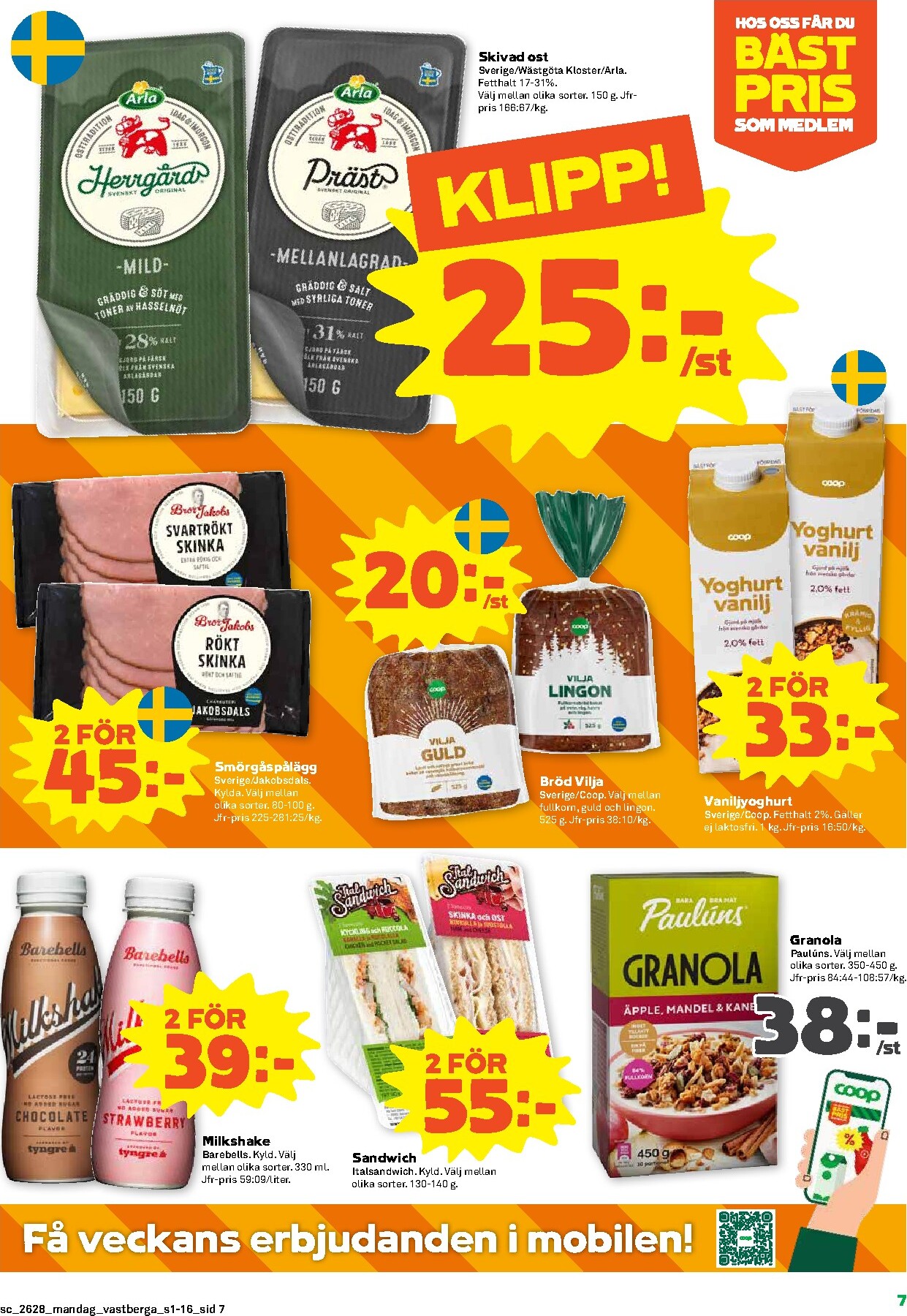 coop - Nytt Stora Coop reklamblad från måndag, 06/07/2026 till söndag, 12/07/2026 - page: 7