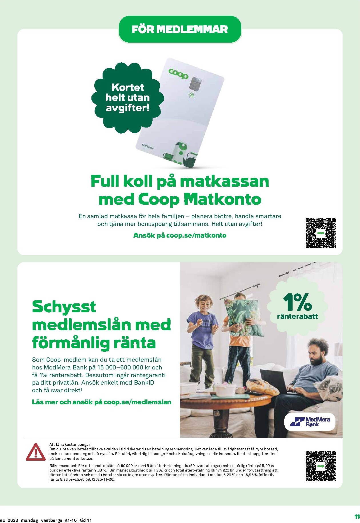 coop - Nytt Stora Coop reklamblad från måndag, 06/07/2026 till söndag, 12/07/2026 - page: 11