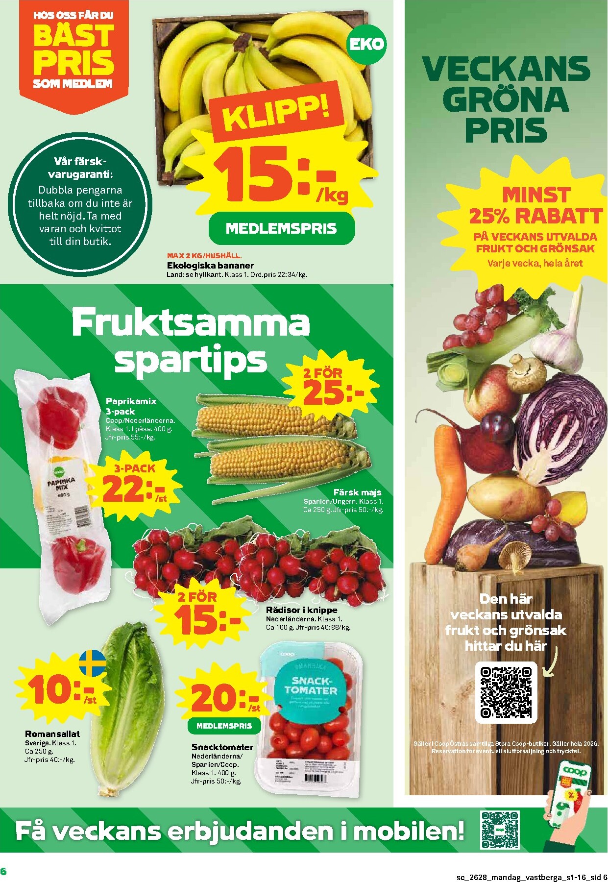 coop - Nytt Stora Coop reklamblad från måndag, 06/07/2026 till söndag, 12/07/2026 - page: 6