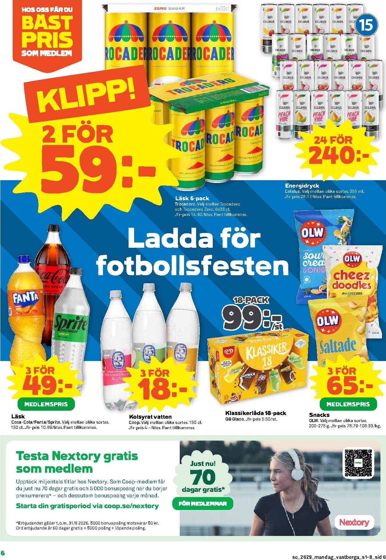 coop - Nytt Stora Coop reklamblad från måndag, 13/07/2026 till söndag, 19/07/2026 - page: 6