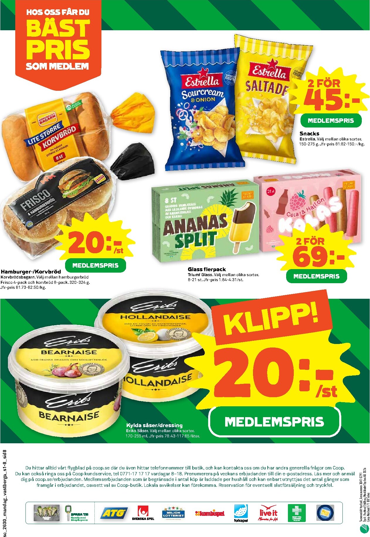 coop - Nytt Stora Coop reklamblad från måndag, 20/07/2026 till söndag, 26/07/2026 - page: 8