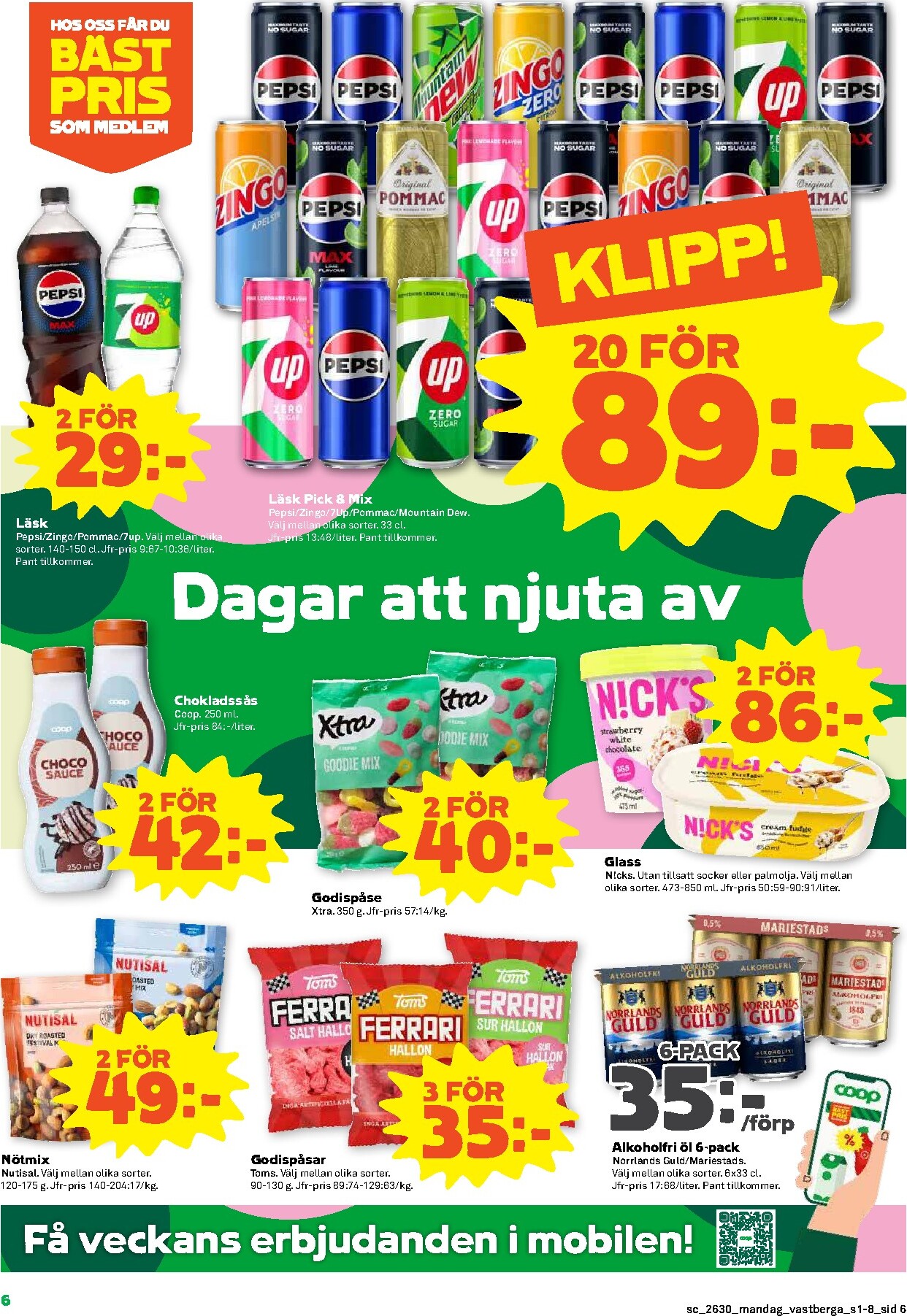 coop - Nytt Stora Coop reklamblad från måndag, 20/07/2026 till söndag, 26/07/2026 - page: 6