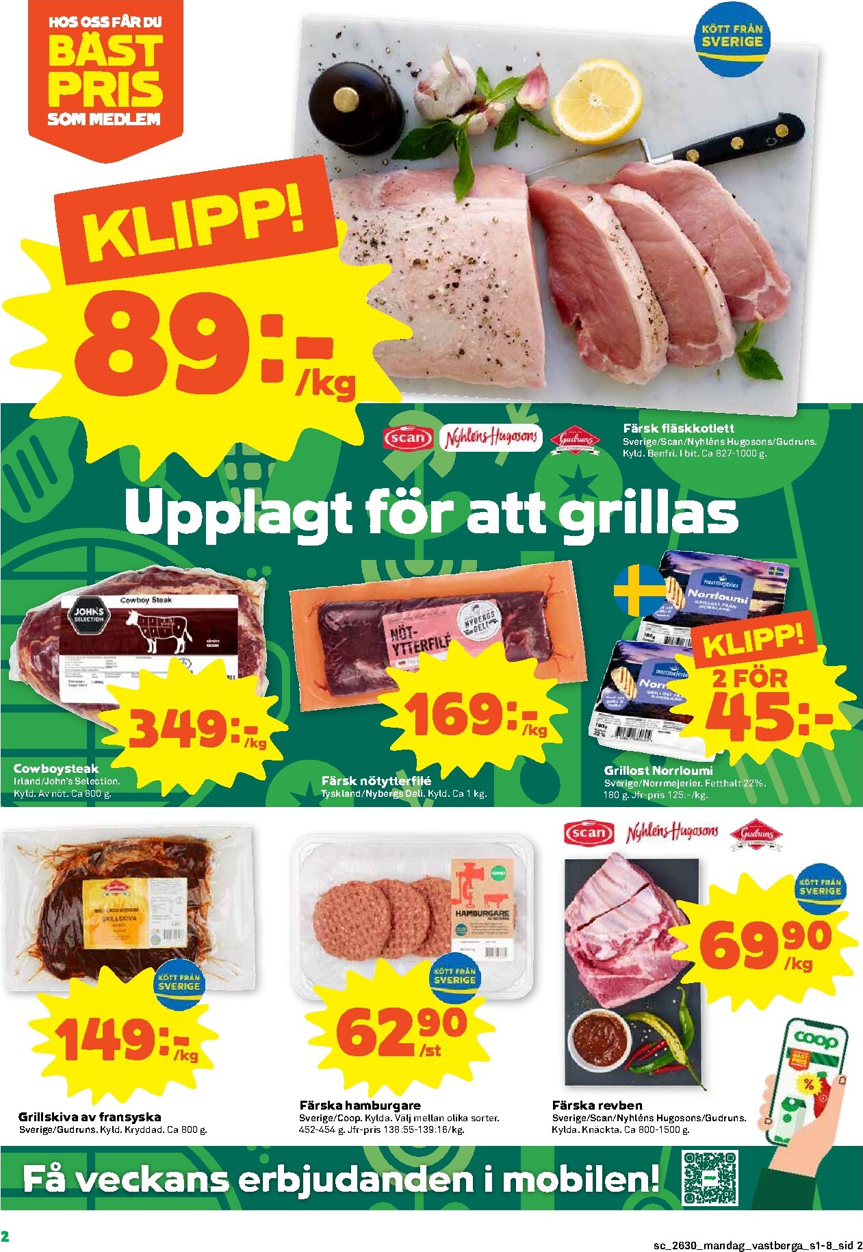coop - Nytt Stora Coop reklamblad från måndag, 20/07/2026 till söndag, 26/07/2026 - page: 2