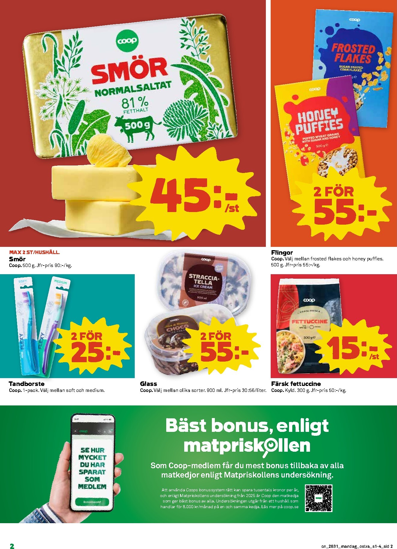 coop - Nytt Coop reklamblad från måndag, 27/07/2026 till söndag, 02/08/2026 - page: 2