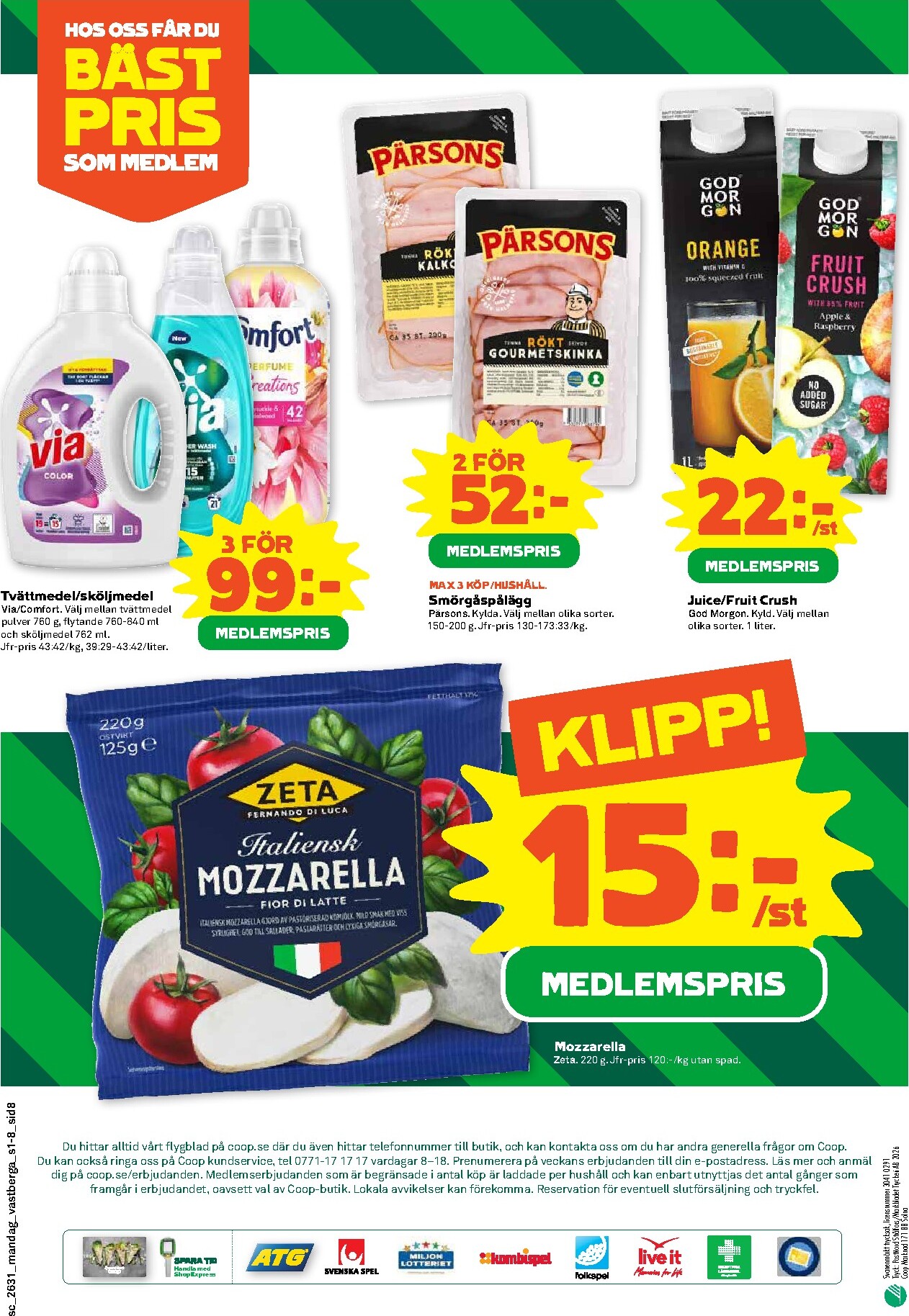 coop - Nytt Stora Coop reklamblad från måndag, 27/07/2026 till söndag, 02/08/2026 - page: 8