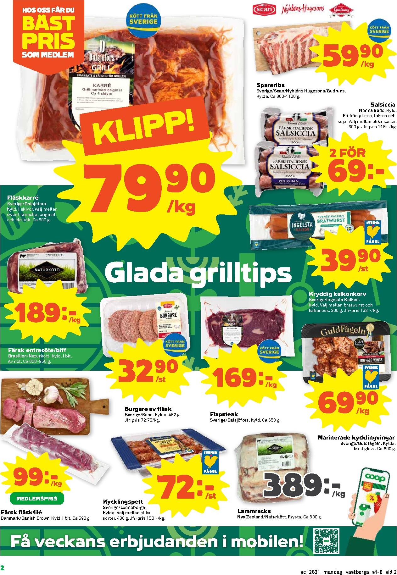 coop - Nytt Stora Coop reklamblad från måndag, 27/07/2026 till söndag, 02/08/2026 - page: 2