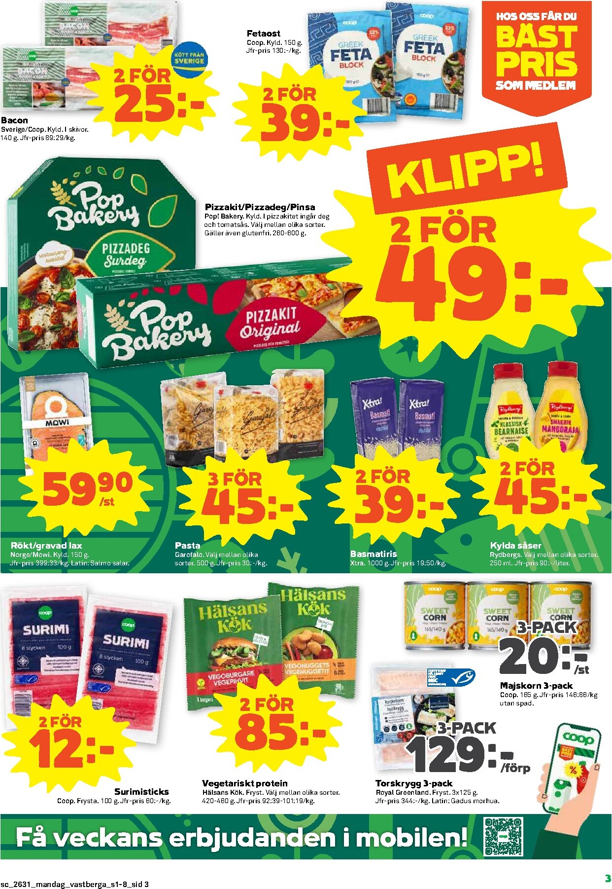 coop - Nytt Stora Coop reklamblad från måndag, 27/07/2026 till söndag, 02/08/2026 - page: 3