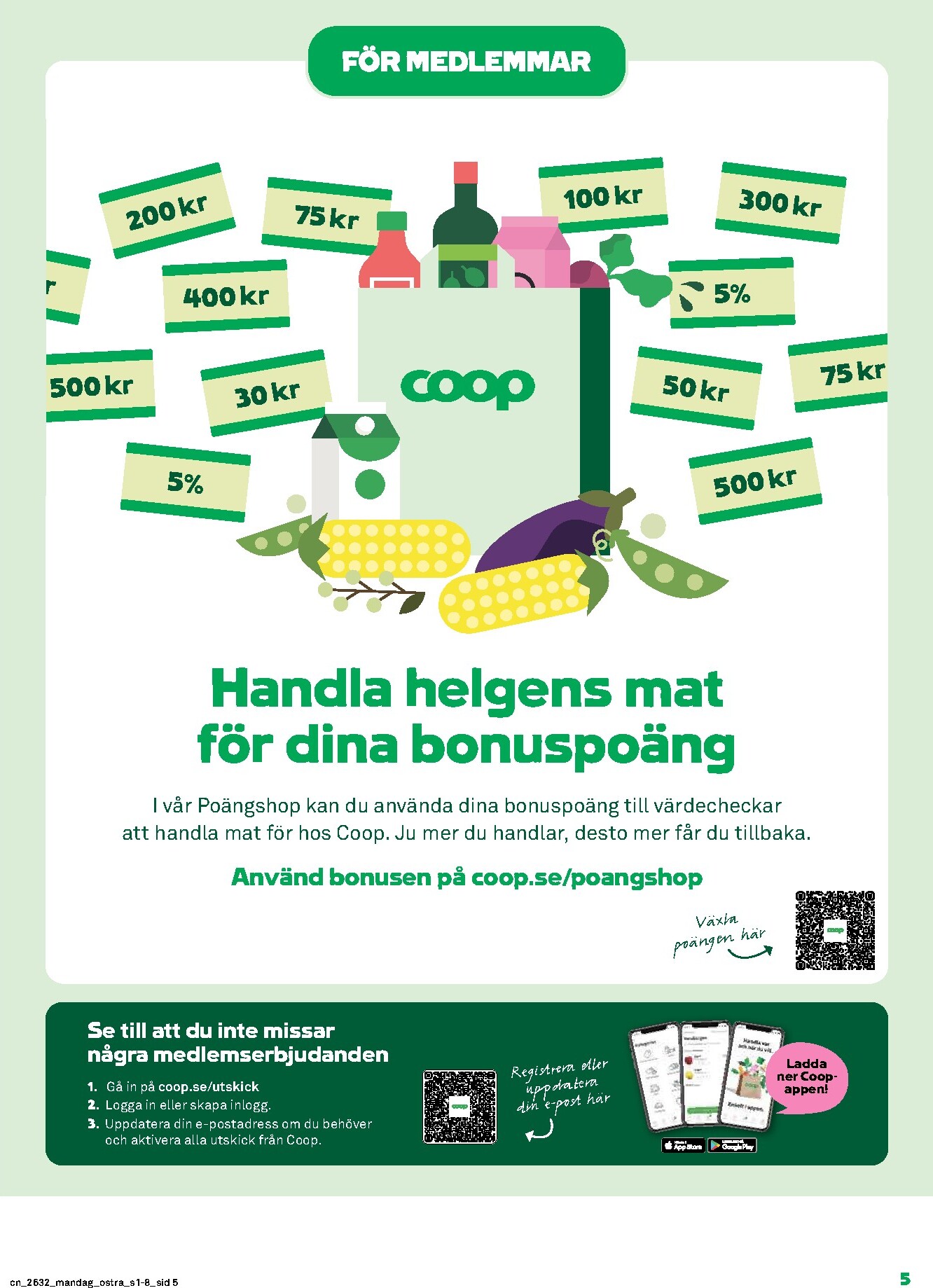 coop - Nytt Coop reklamblad från måndag, 03/08/2026 till söndag, 09/08/2026 - page: 5