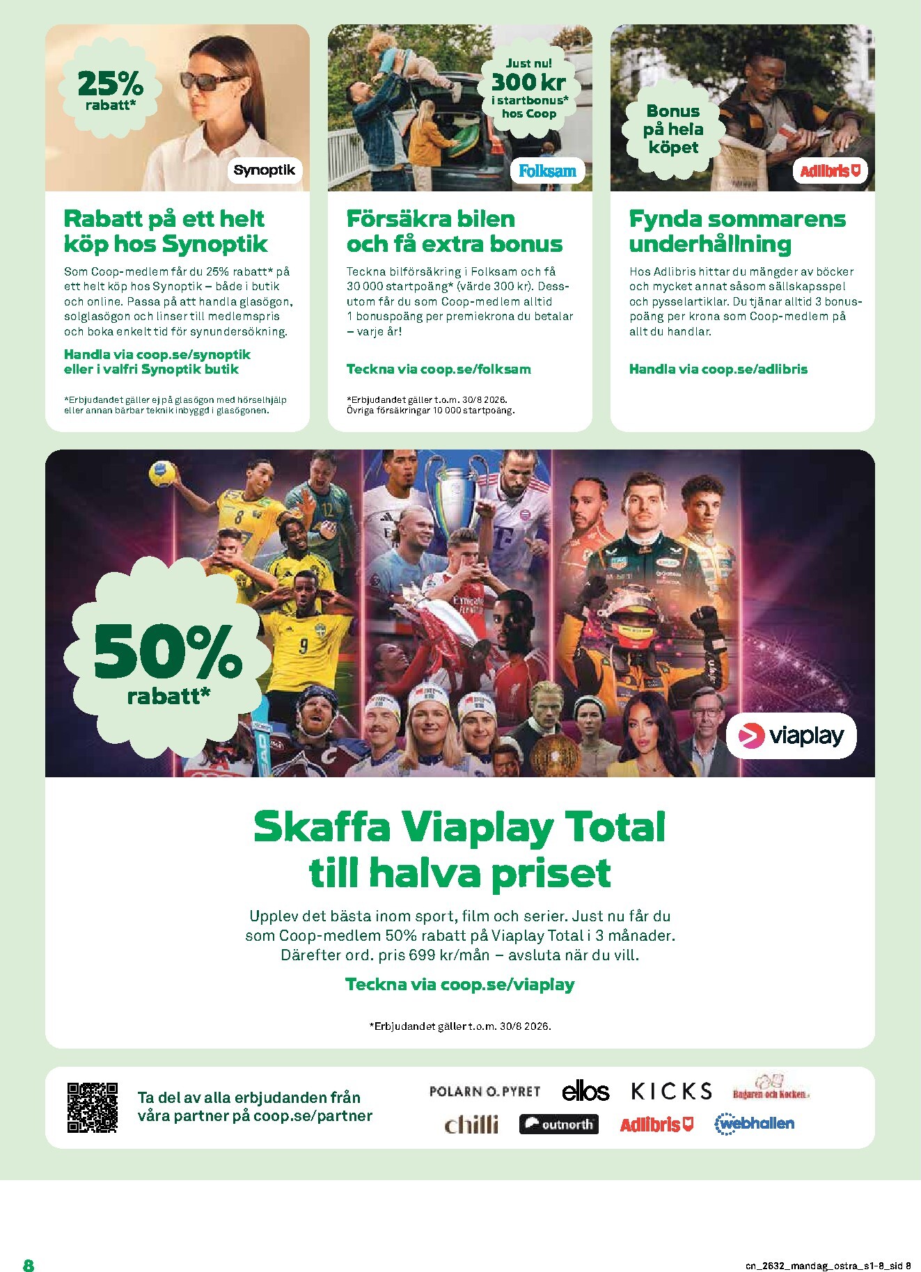 coop - Nytt Coop reklamblad från måndag, 03/08/2026 till söndag, 09/08/2026 - page: 8