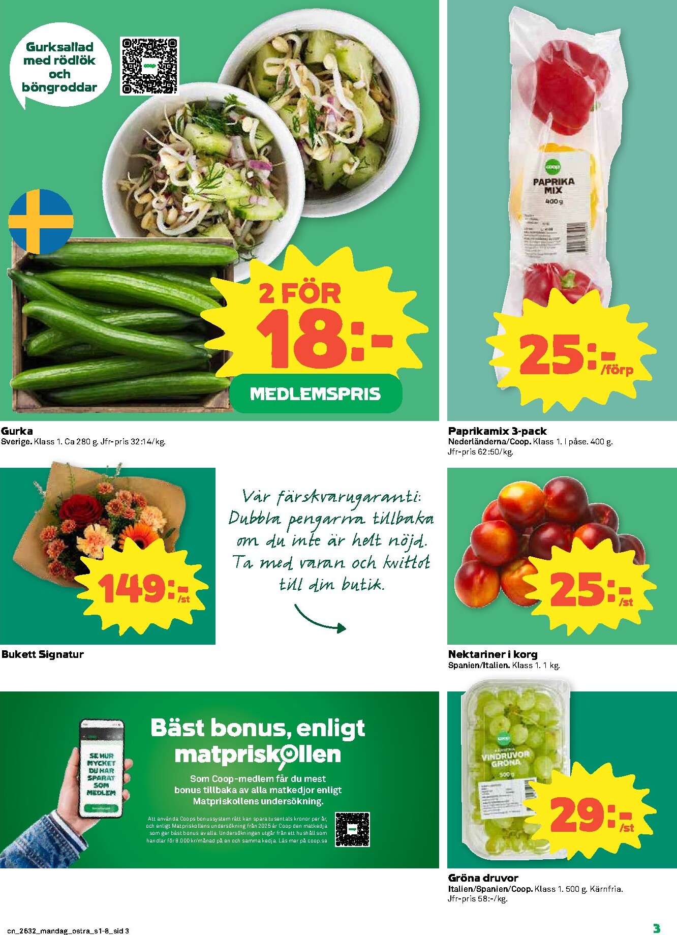 coop - Nytt Coop reklamblad från måndag, 03/08/2026 till söndag, 09/08/2026 - page: 3
