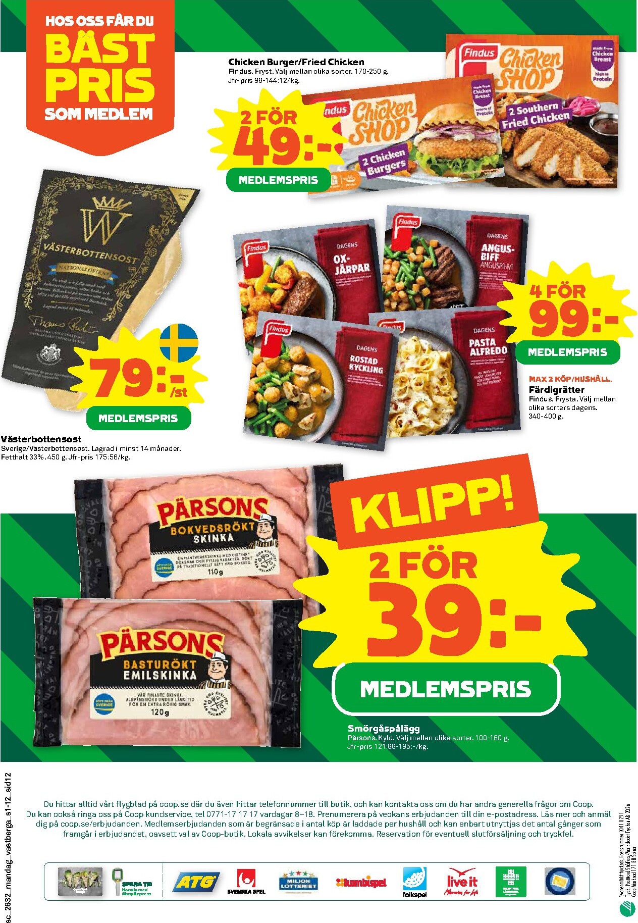 coop - Nytt Stora Coop reklamblad från måndag, 03/08/2026 till söndag, 09/08/2026 - page: 12