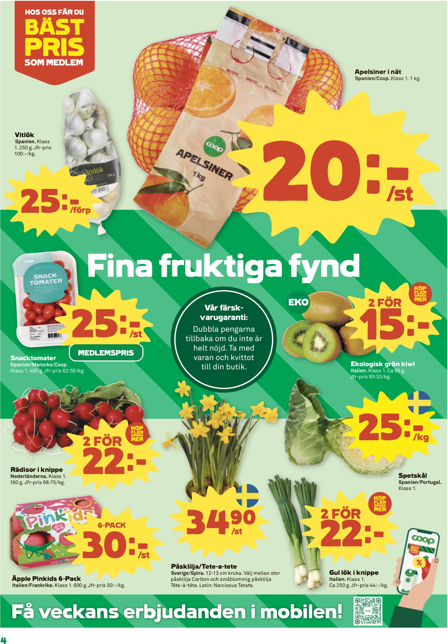 coop - Stora Coop-reklambladet giltigt från 24/03 - 30/03 - page: 4