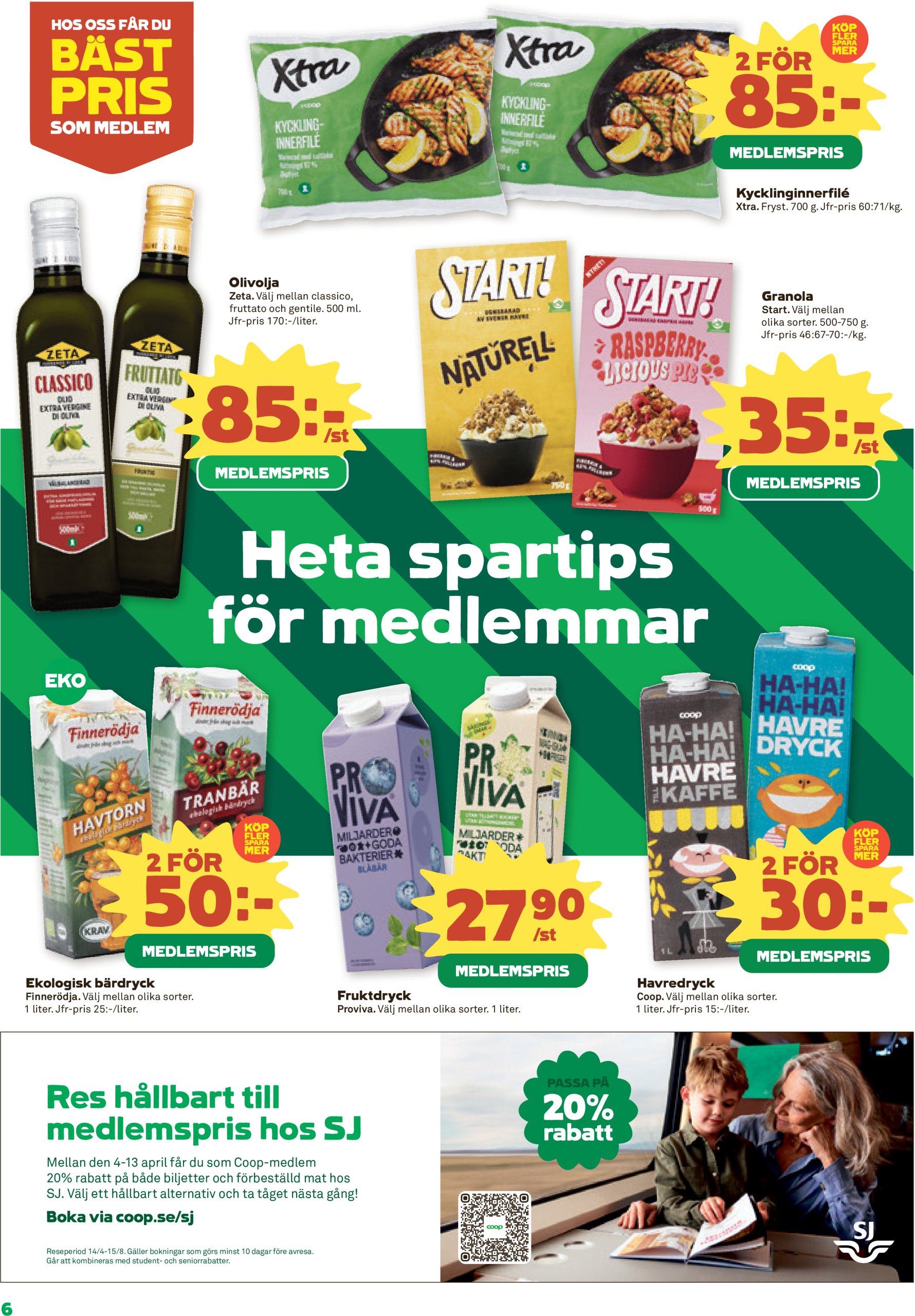 coop - Stora Coop-reklambladet giltigt från 31/03 - 06/04 - page: 6