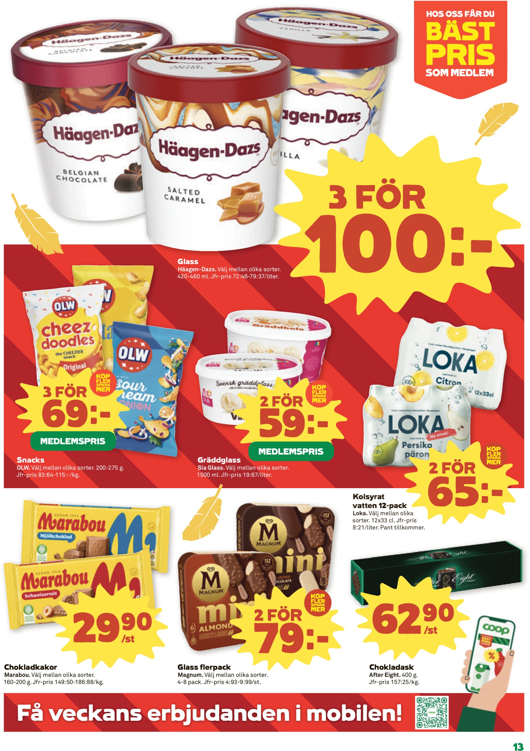 coop - Stora Coop-reklambladet giltigt från 14/04 - 21/04 - page: 13