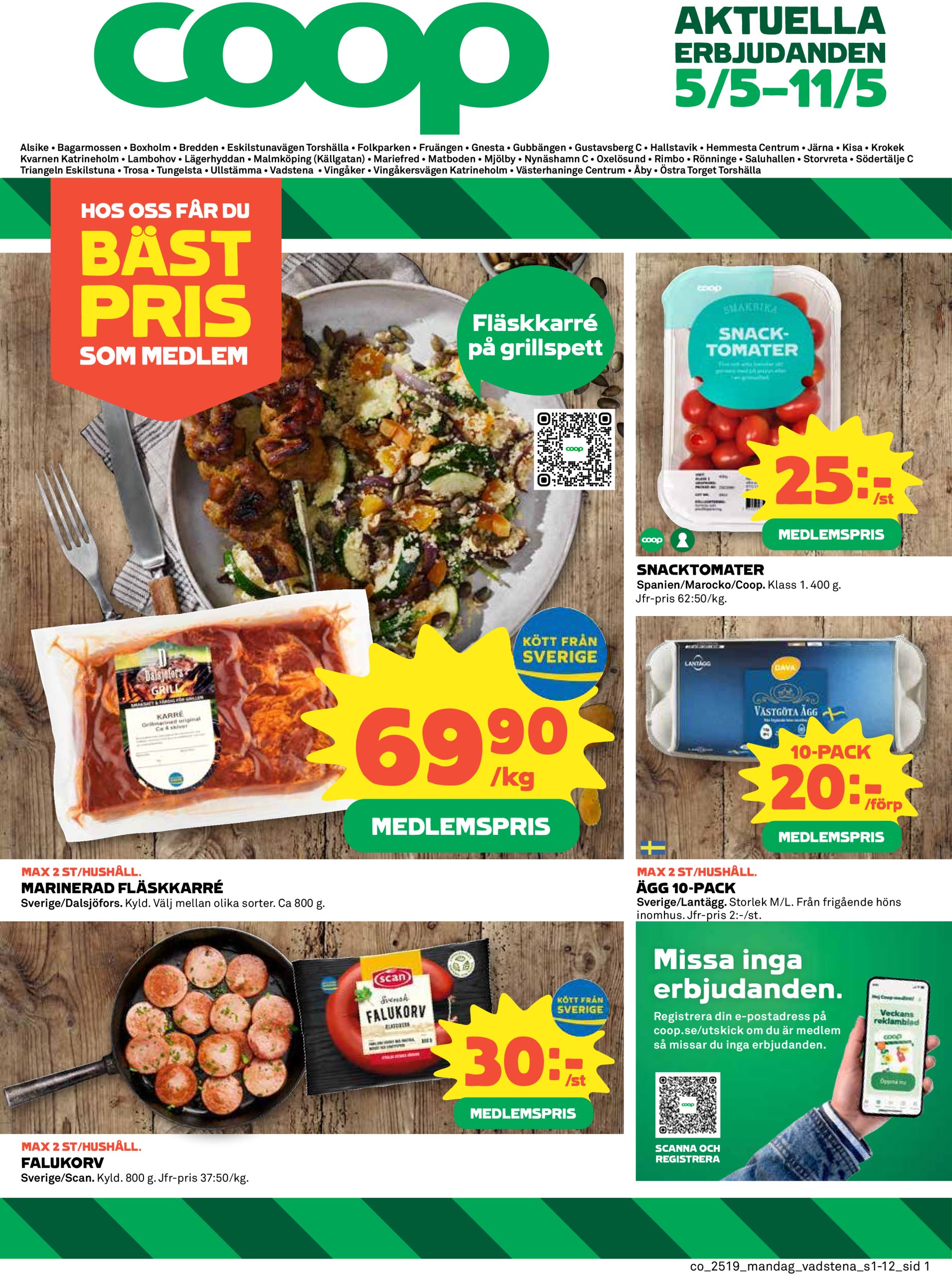 coop - Coop-reklambladet giltigt från 05/05 - 11/05