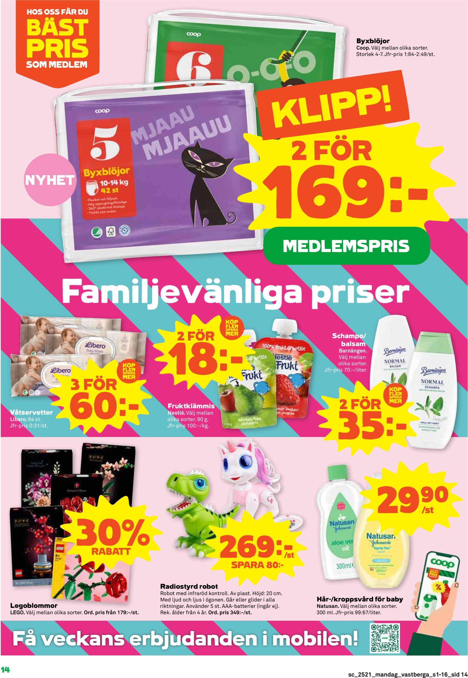 coop - Stora Coop - Arninge, Stuvsta, Huddinge, Danderyd, Garnisonen Linköping, Haninge, Häggvik-reklambladet giltigt från 19/05 - 25/05 - page: 14