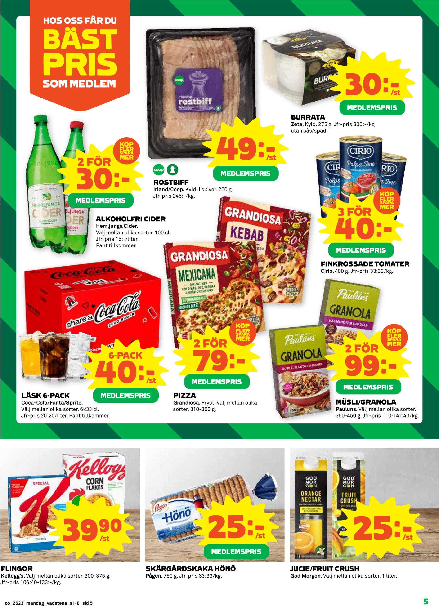 coop - Coop-reklambladet giltigt från 02/06 - 08/06 - page: 5