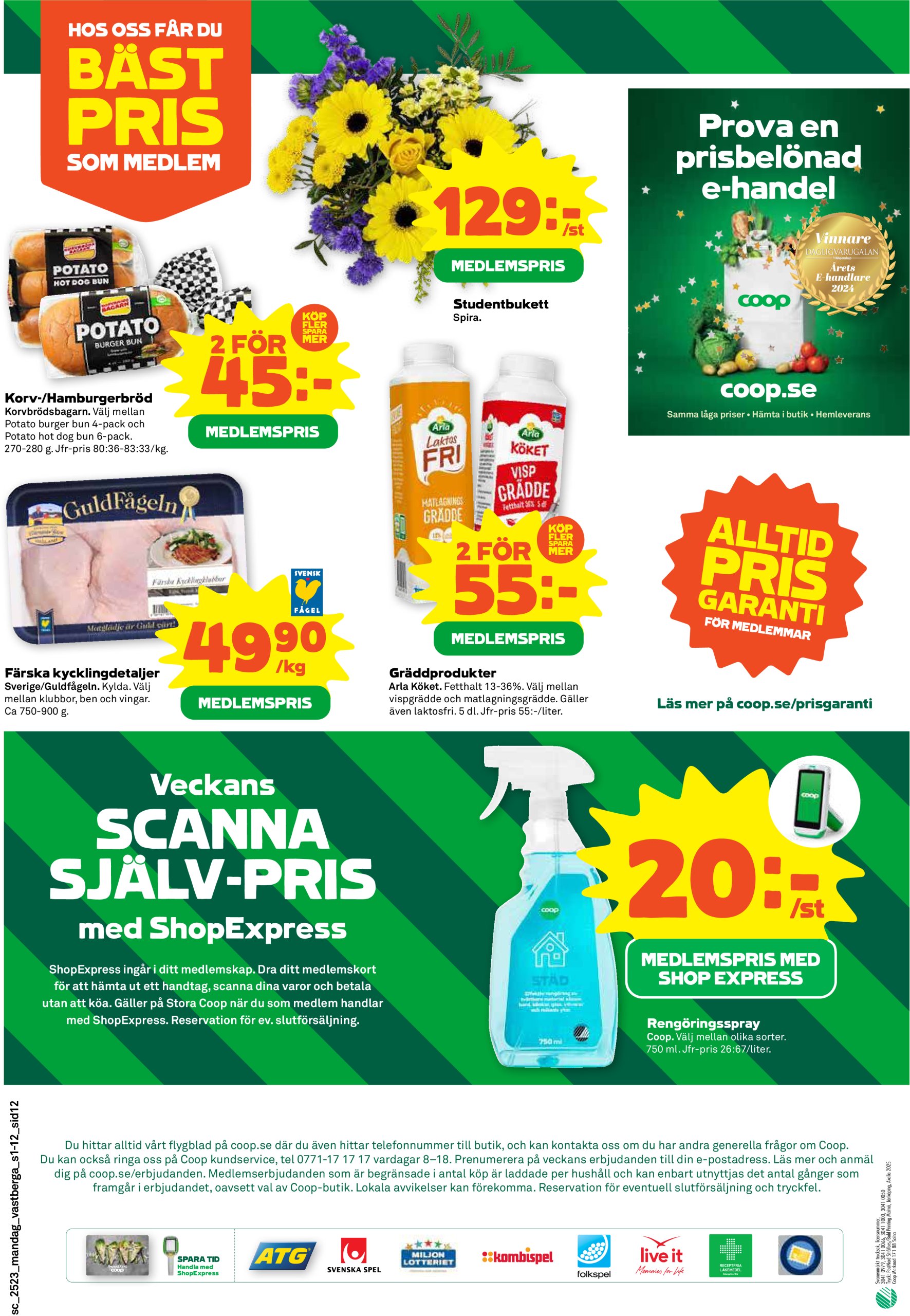 coop - Stora Coop-reklambladet giltigt från 02/06 - 08/06 - page: 12